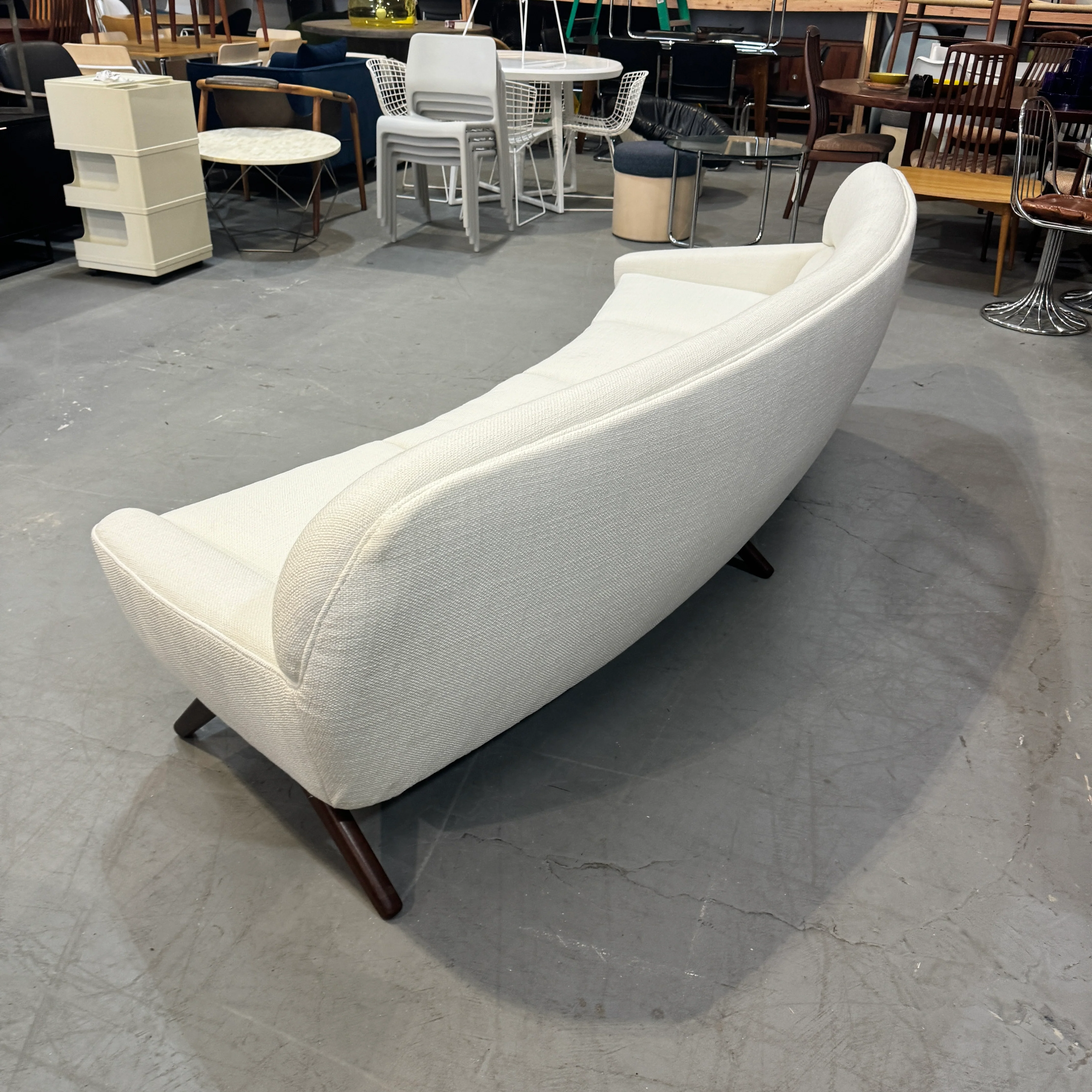 Danish Vintage Illum Wikkelso-Mikael Laursen 4 seater sofa - Image 8