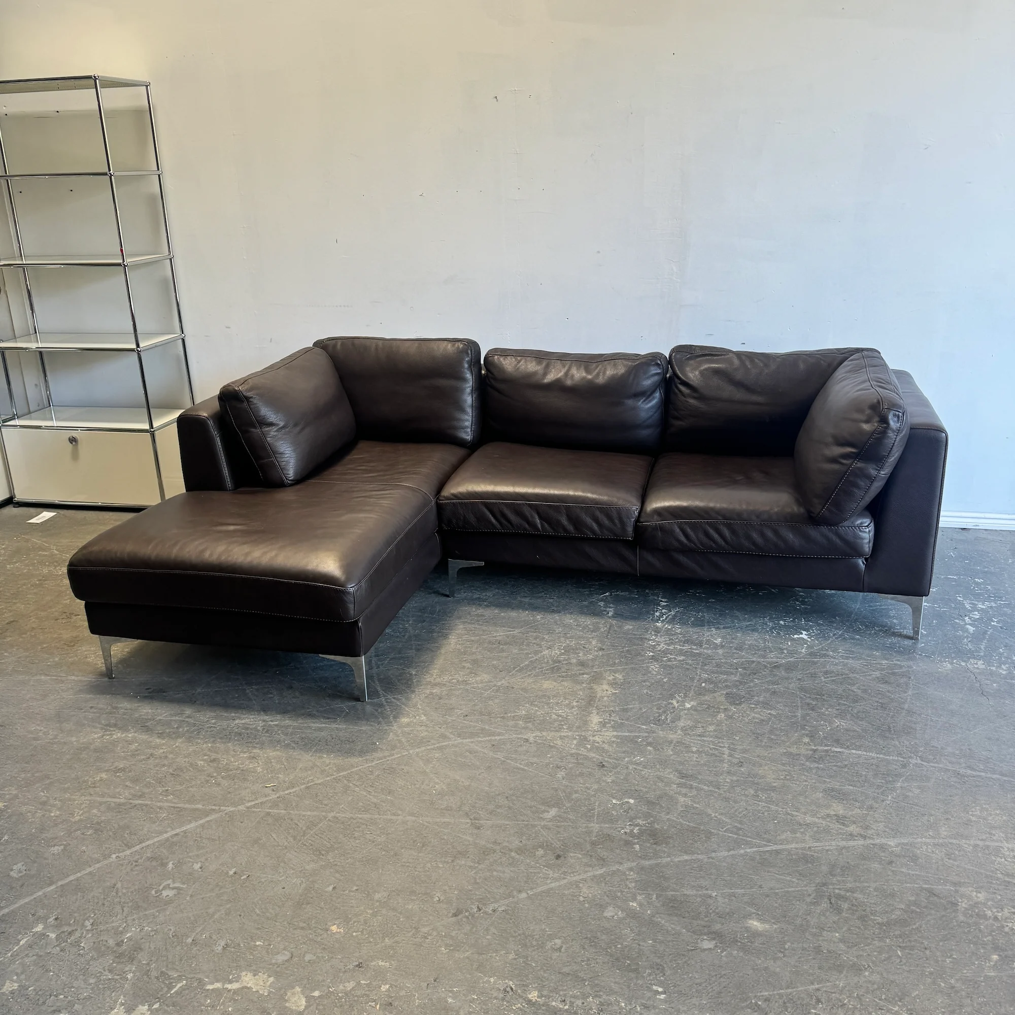 Design Within Reach American Leather Albert Sectional by Ted Boerner - Image 2