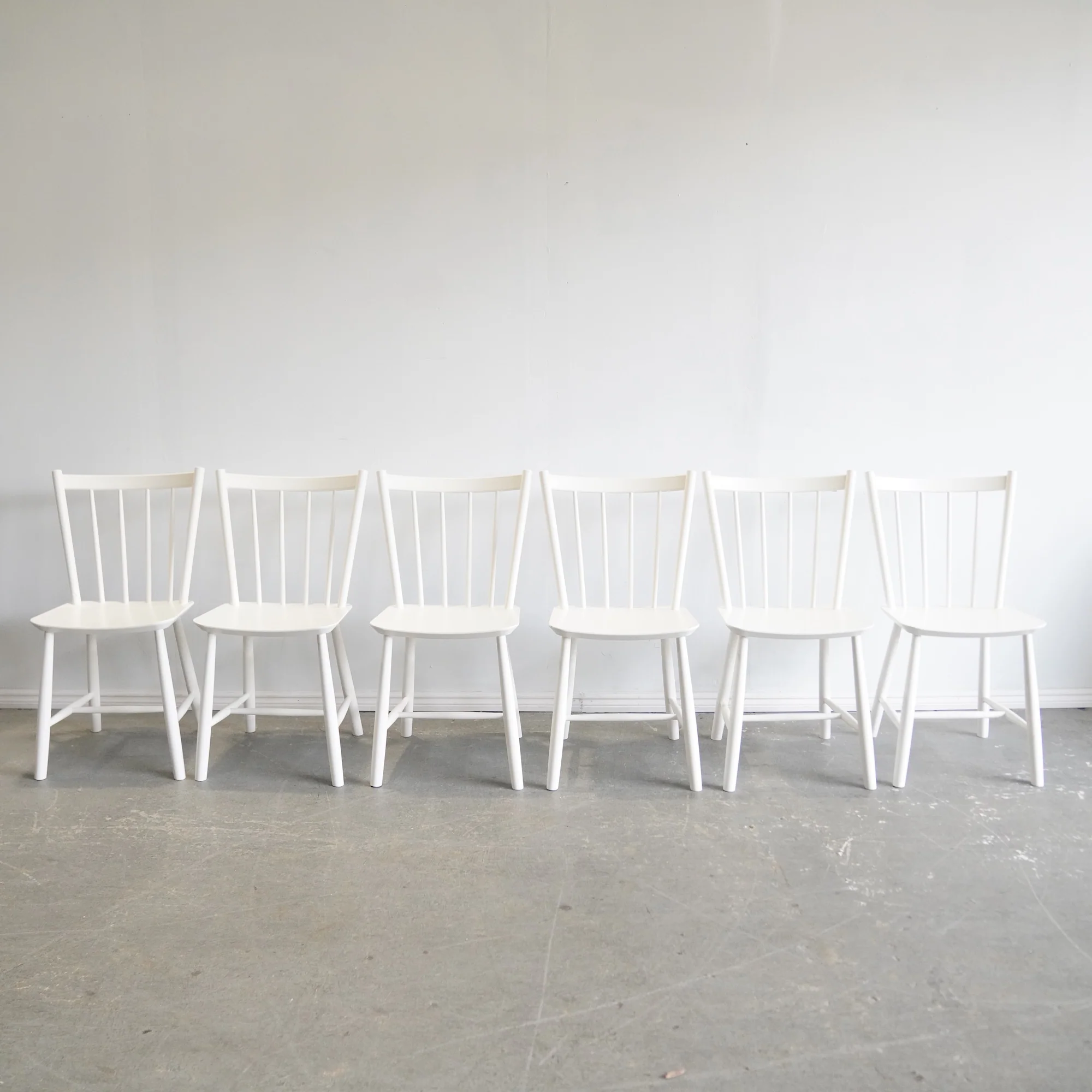 Design Within Reach Hay set of 6 J 41 Side Chair