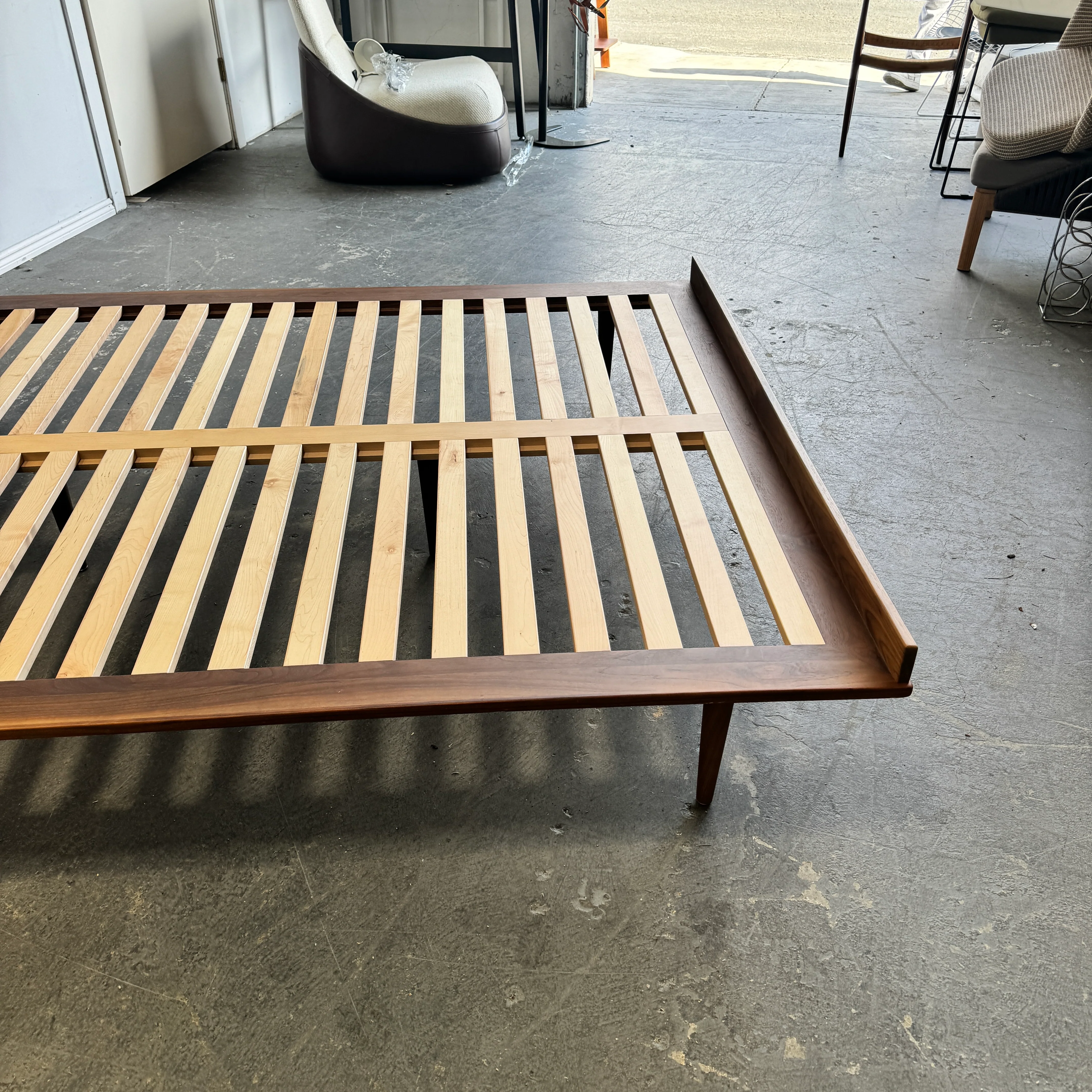 Design Within Reach Solid wood American Modern Queen Bed by Copeland - Image 4