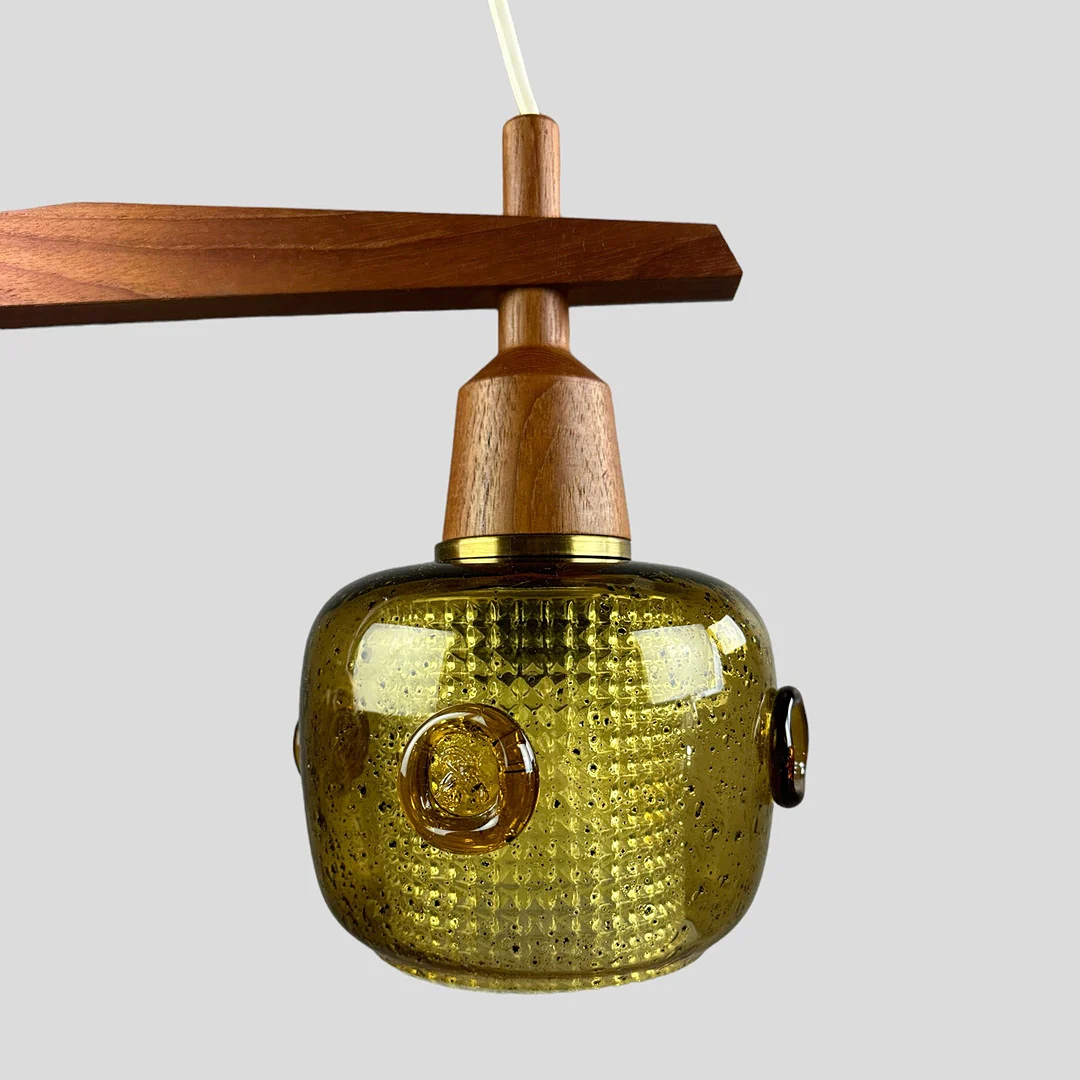 ERIK HÖGLUND tea, 2 glass cups, 2 light points hanging Light - Image 4
