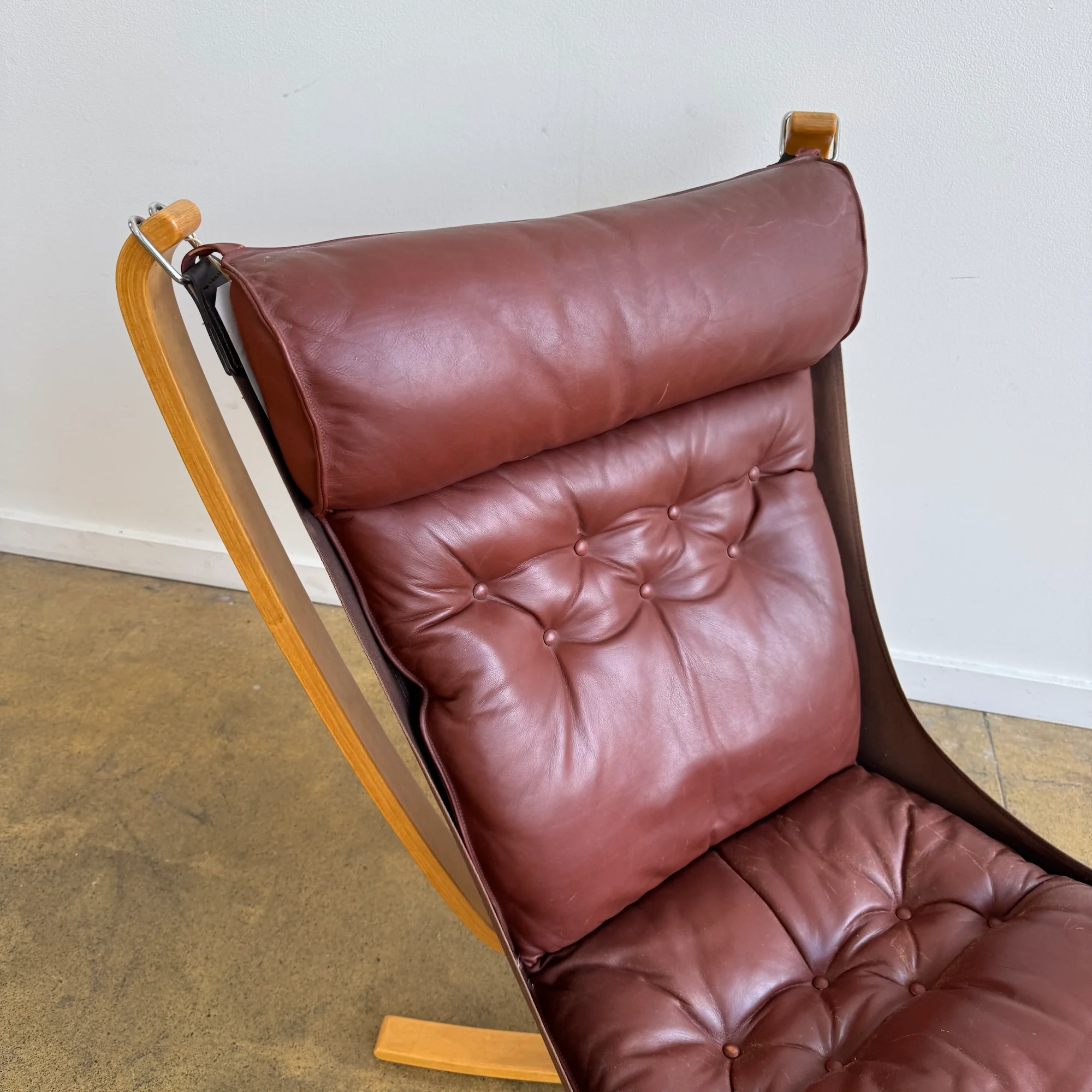 Falcon High-Back Chair by Sigurd Resell for Vatne Møbler, Norway, 1970s - Image 4