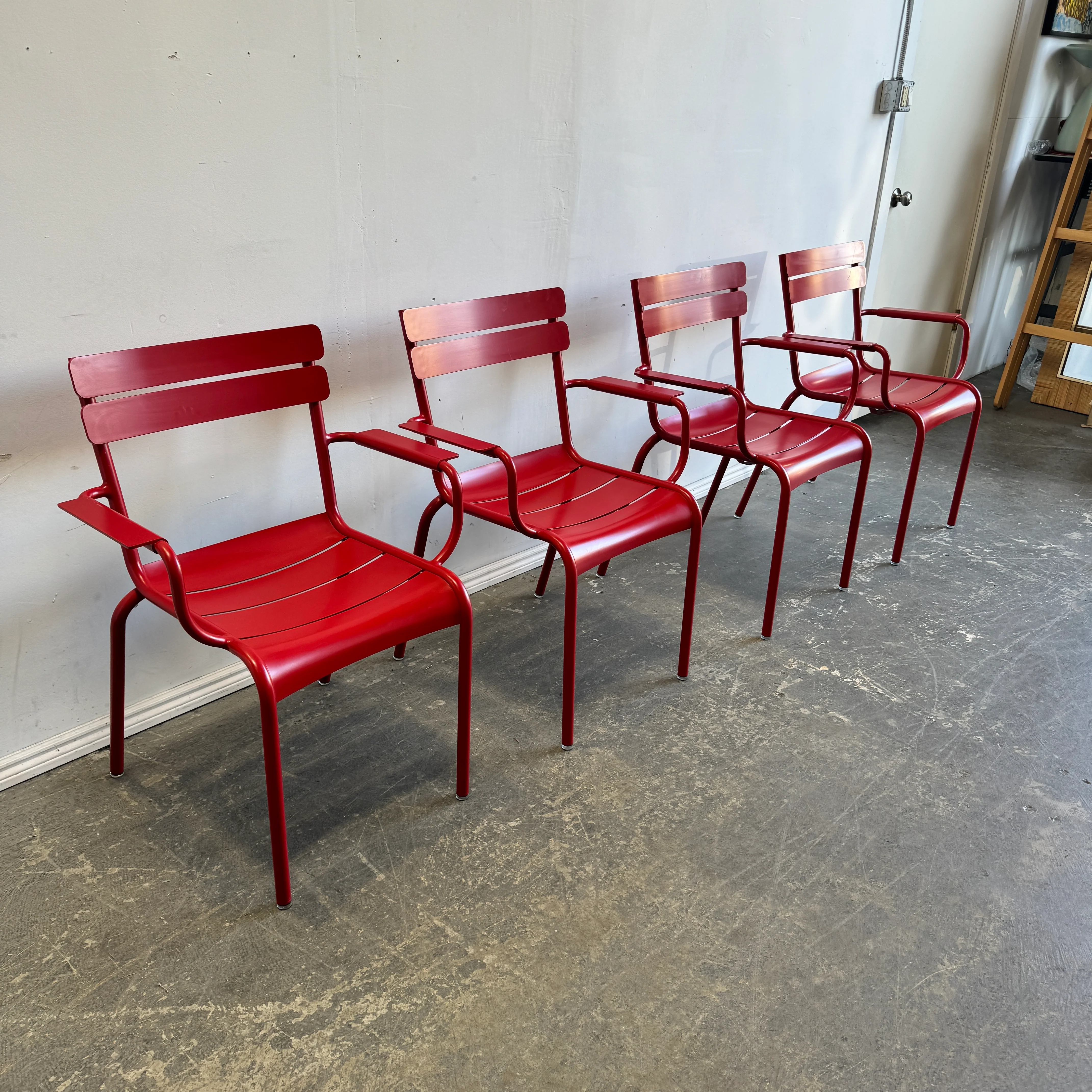 Fermob Luxembourg Outdoor set of 6 dining chairs - Image 5