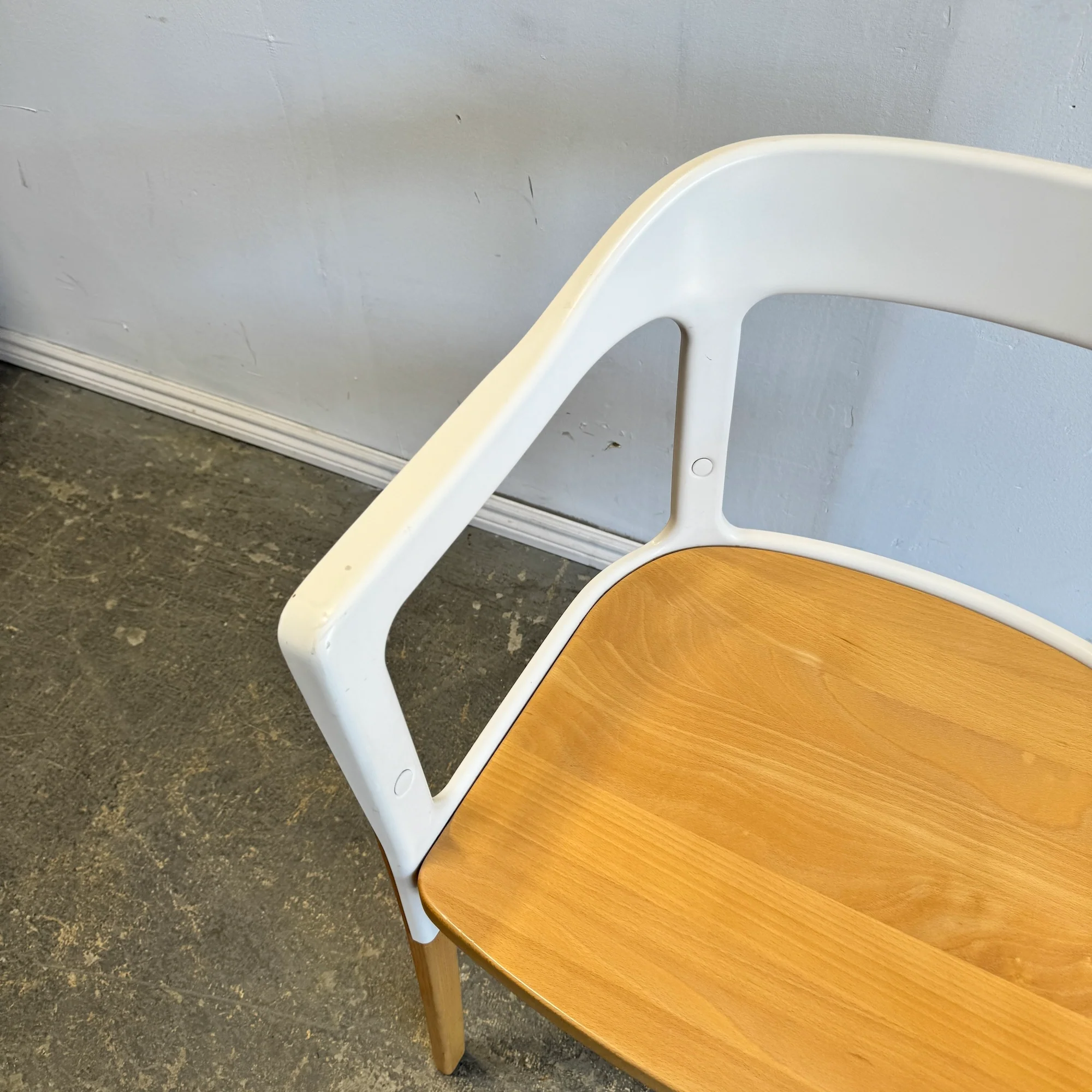 Herman Miller MAGIS Steelwood Armchair - Image 4