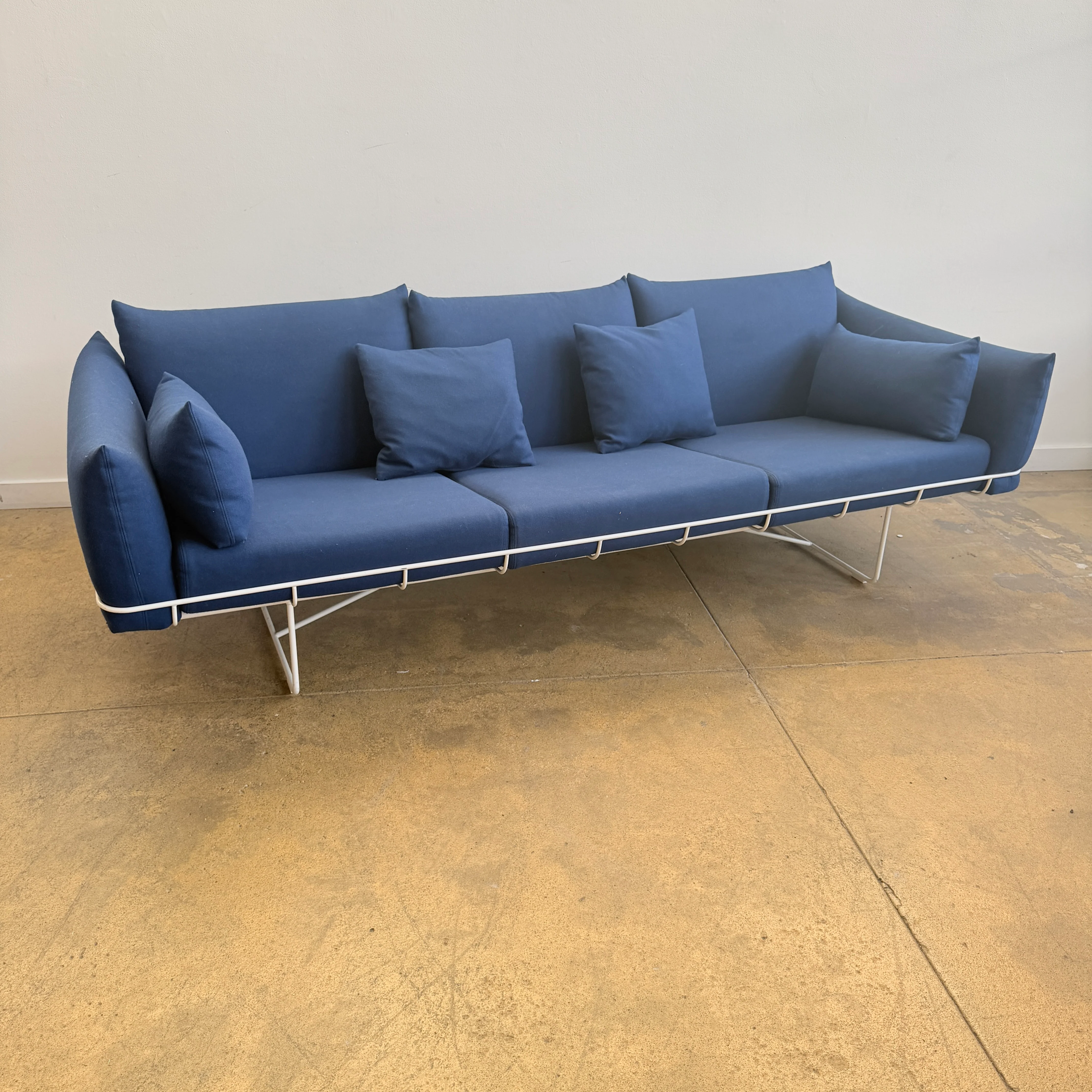 Herman Miller Wireframe Sofa by Sam Hecht & Kim Colin - Blue - Image 3
