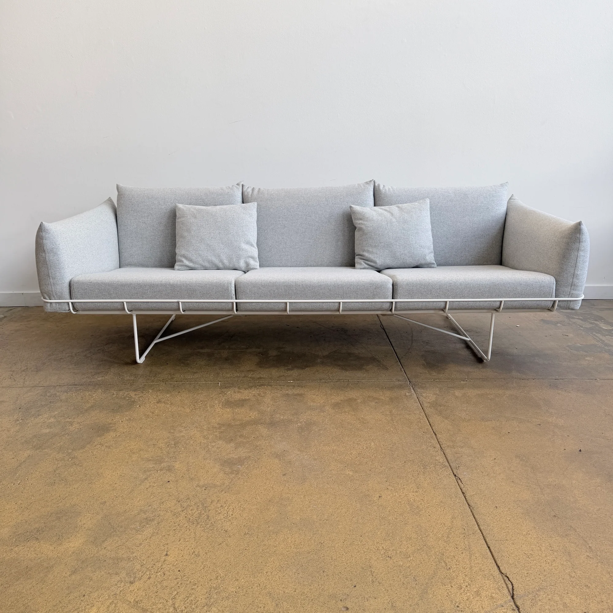 Herman Miller Wireframe Sofa by Sam Hecht & Kim Colin - Maharam Gemma
