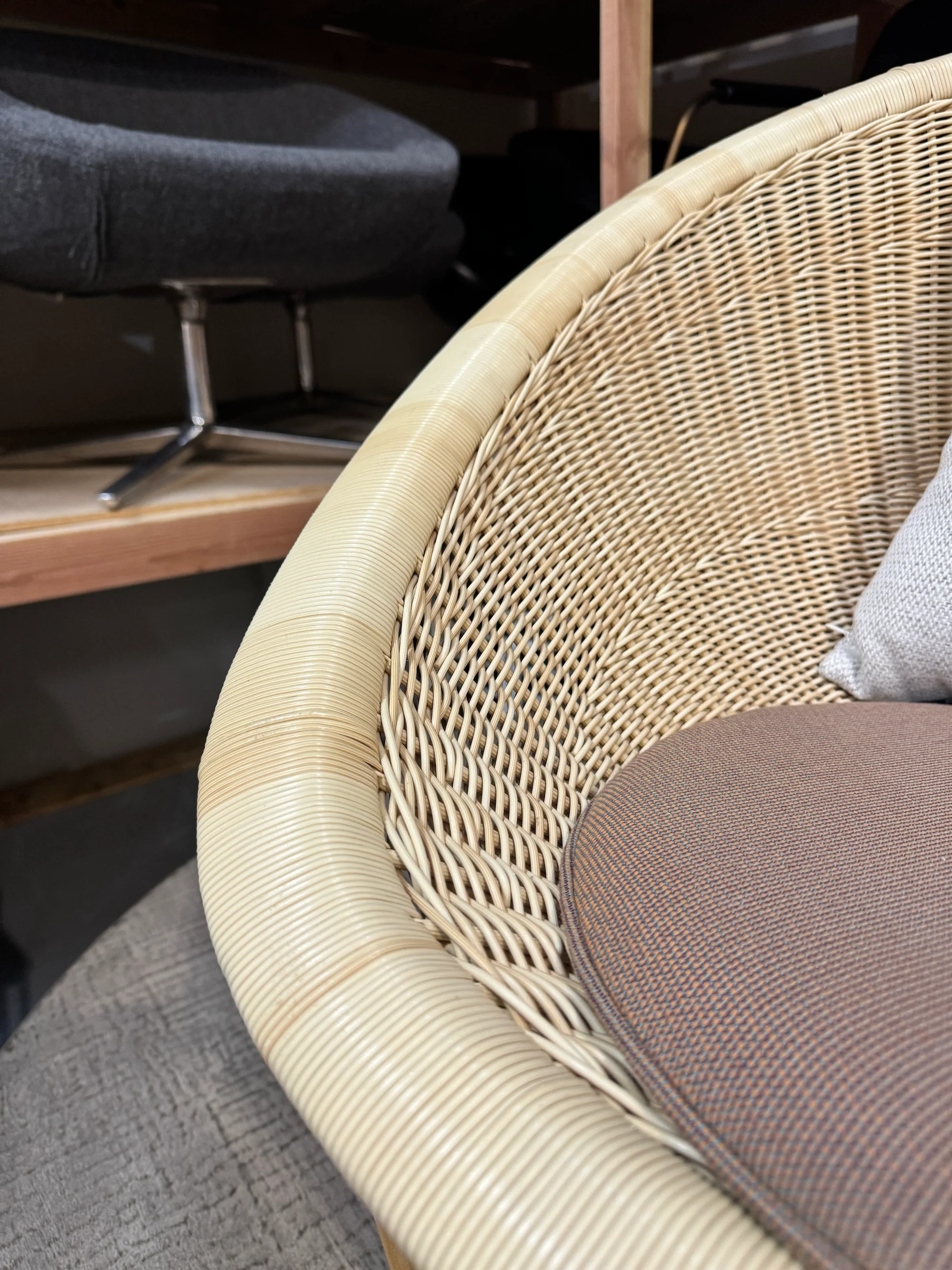 Iconic Nanna and Jorgen Ditzel Basket chair by Kettal - Image 2