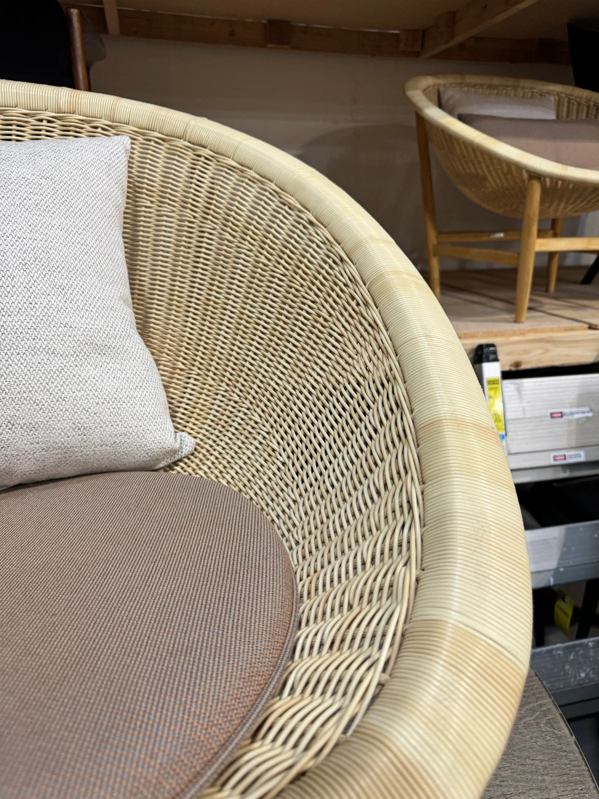 Iconic Nanna and Jorgen Ditzel Basket chair by Kettal - Image 7