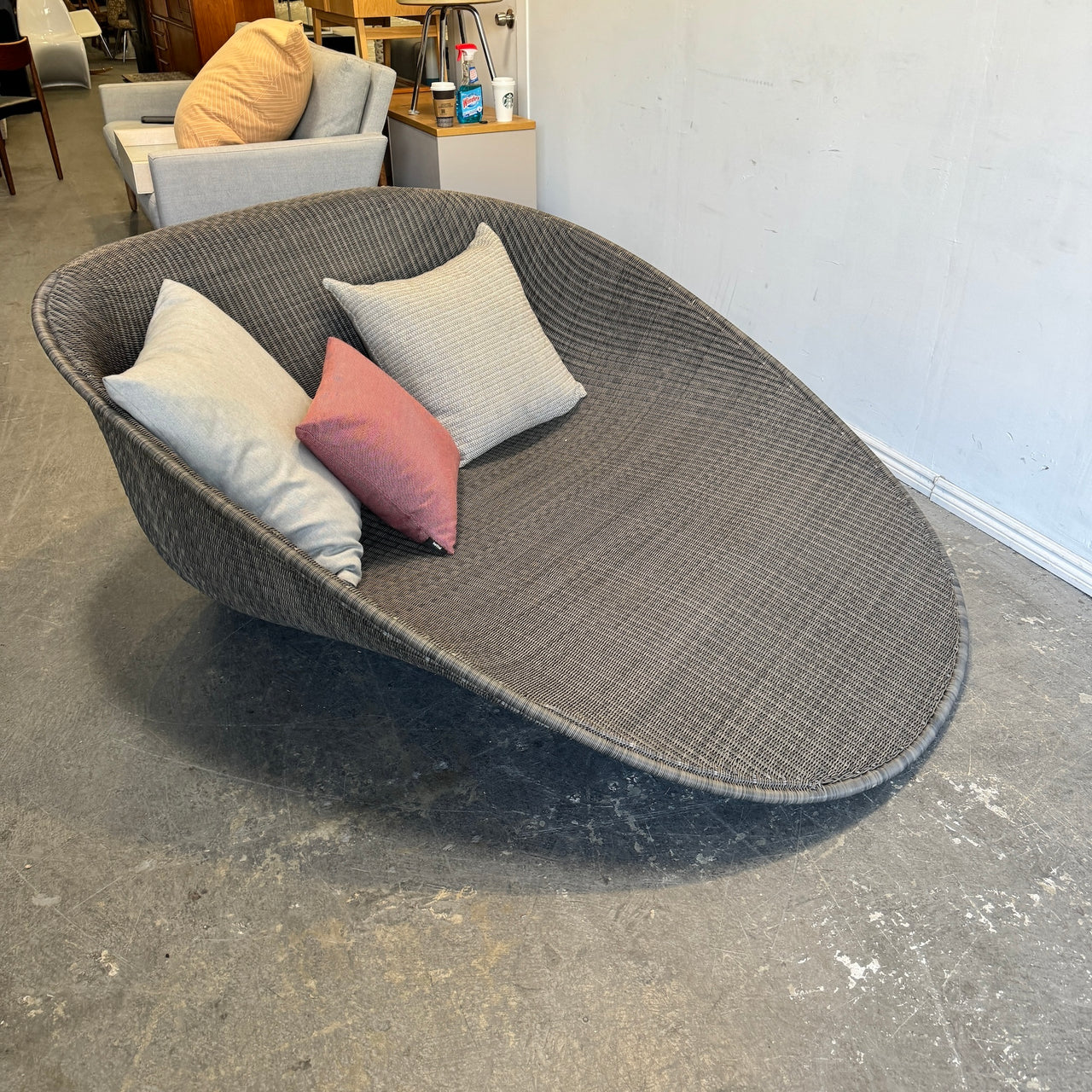 Janus et Cie Fibonacci Vantana Double Chaise by Gabellini Sheppard Associates (Two Available) - Image 2