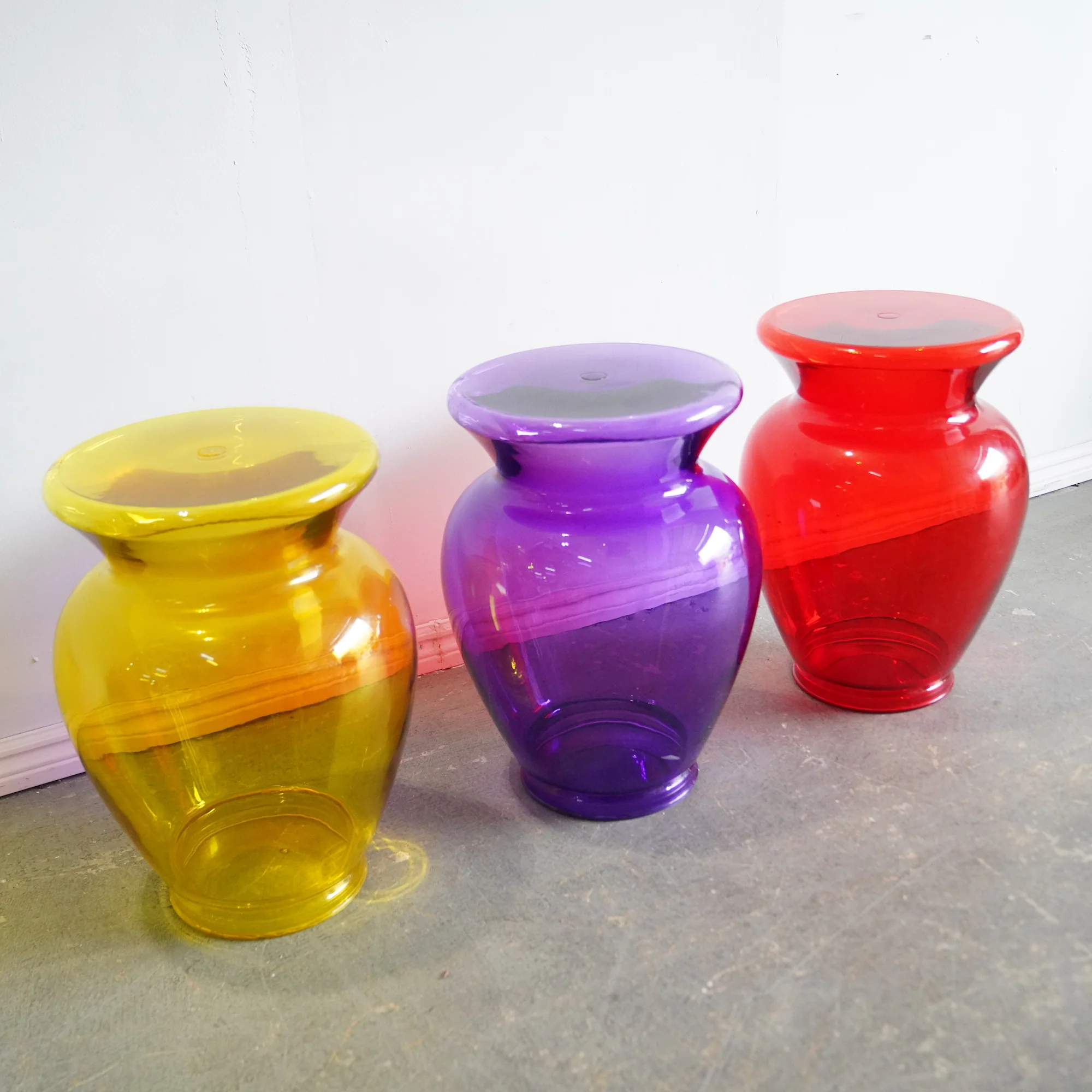 Kartell La Bohème Set of 3 Stools - Image 3