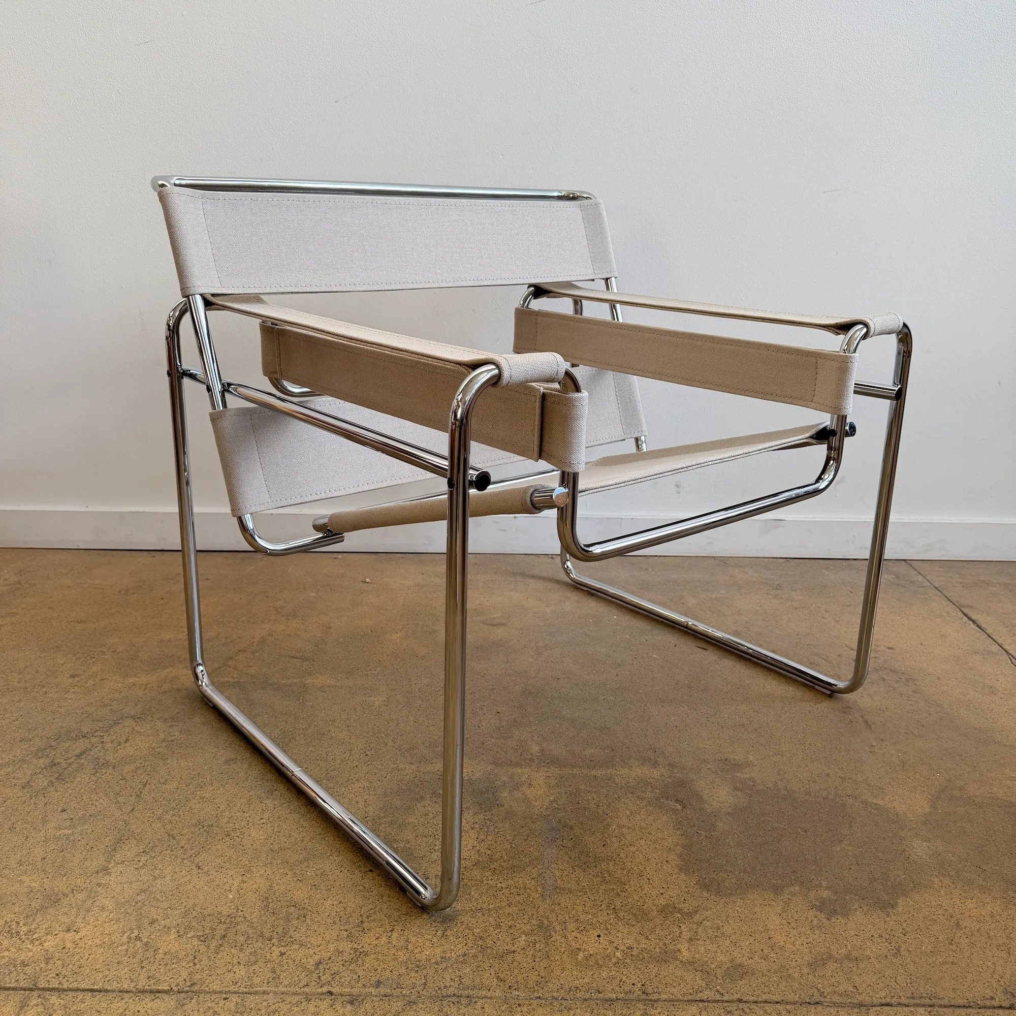 Knoll Marcel Breuer Wassily Canvas Chair