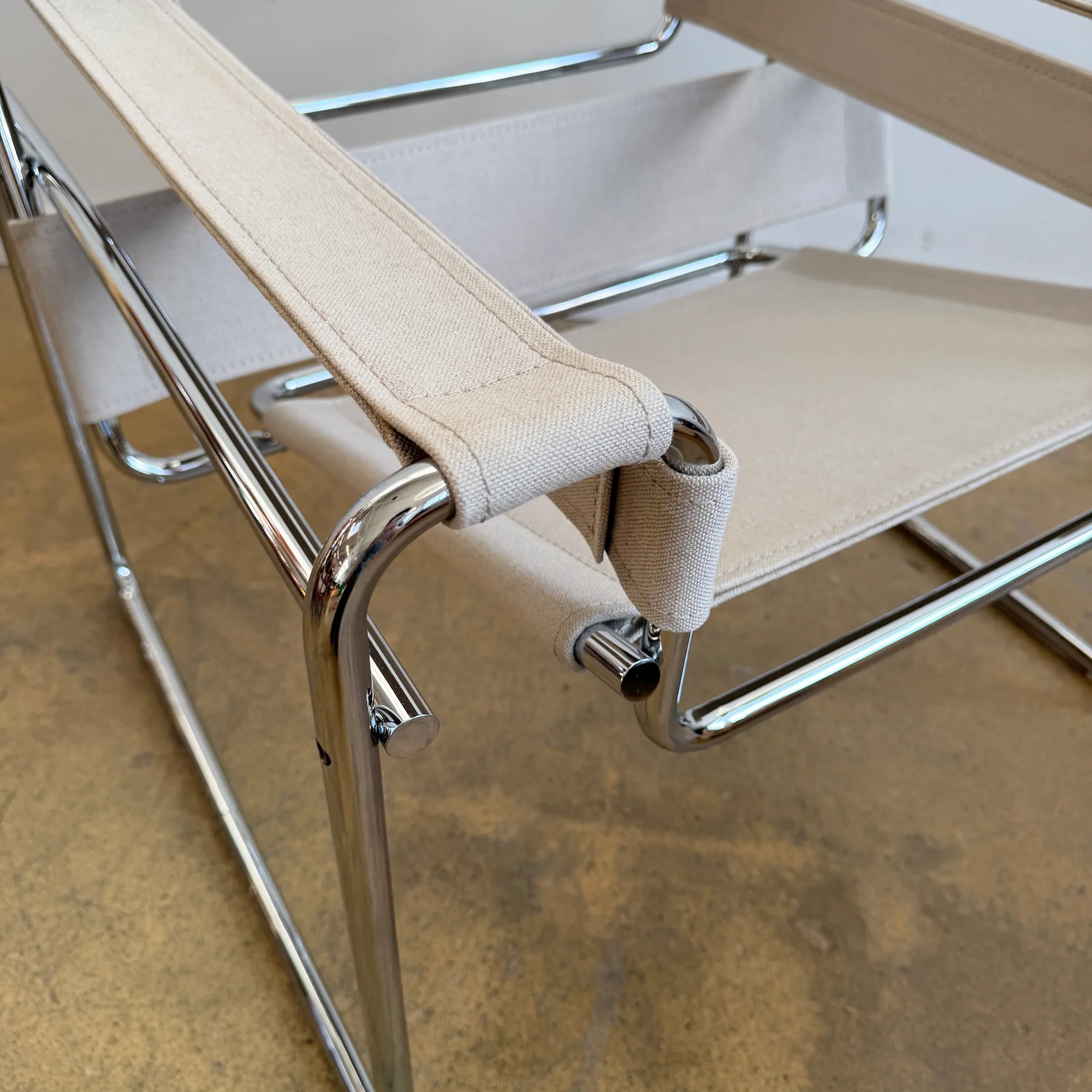 Knoll Marcel Breuer Wassily Canvas Chair - Image 7