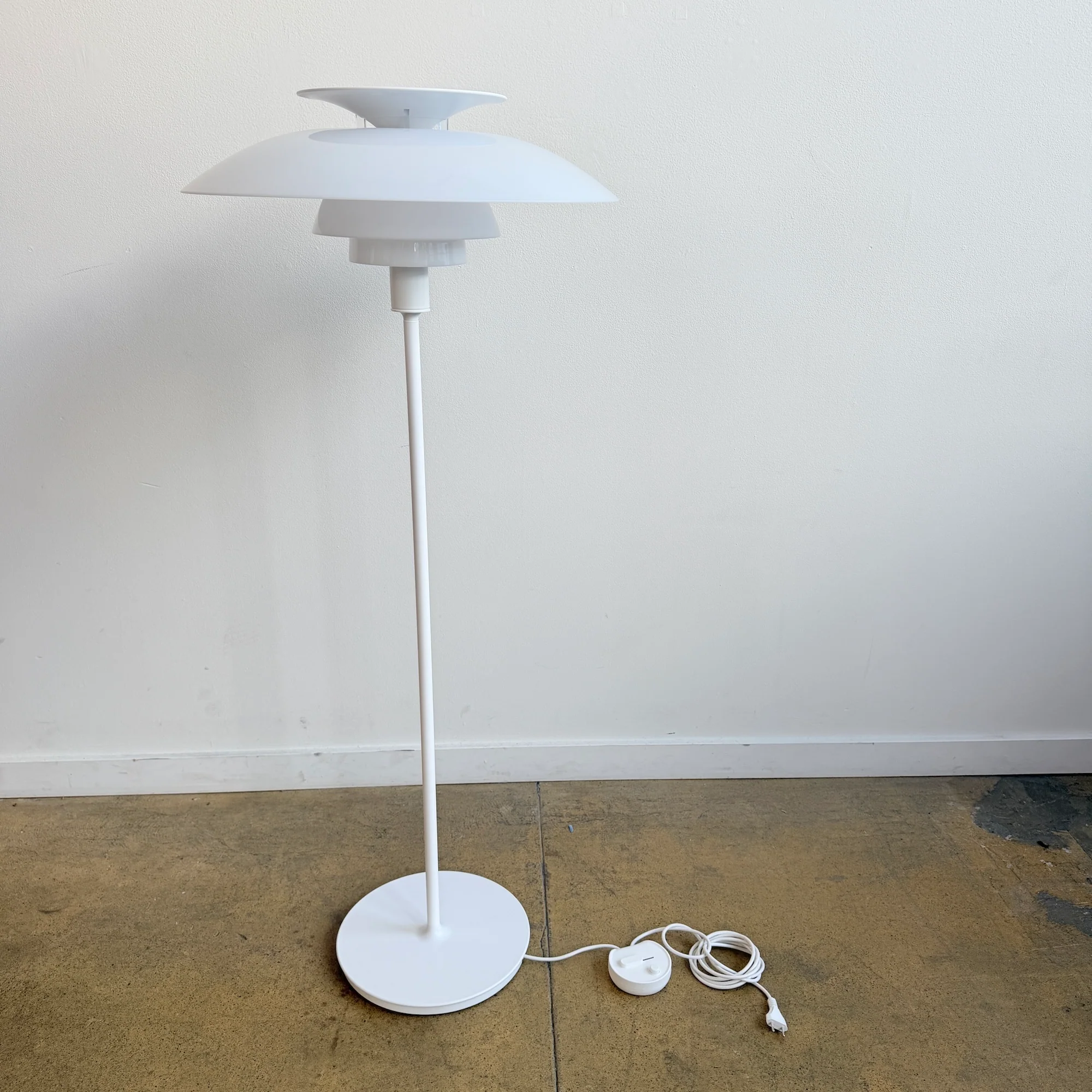 Louis Poulsen PH80 Floor Lamp by Poul Henningsen (Like New)