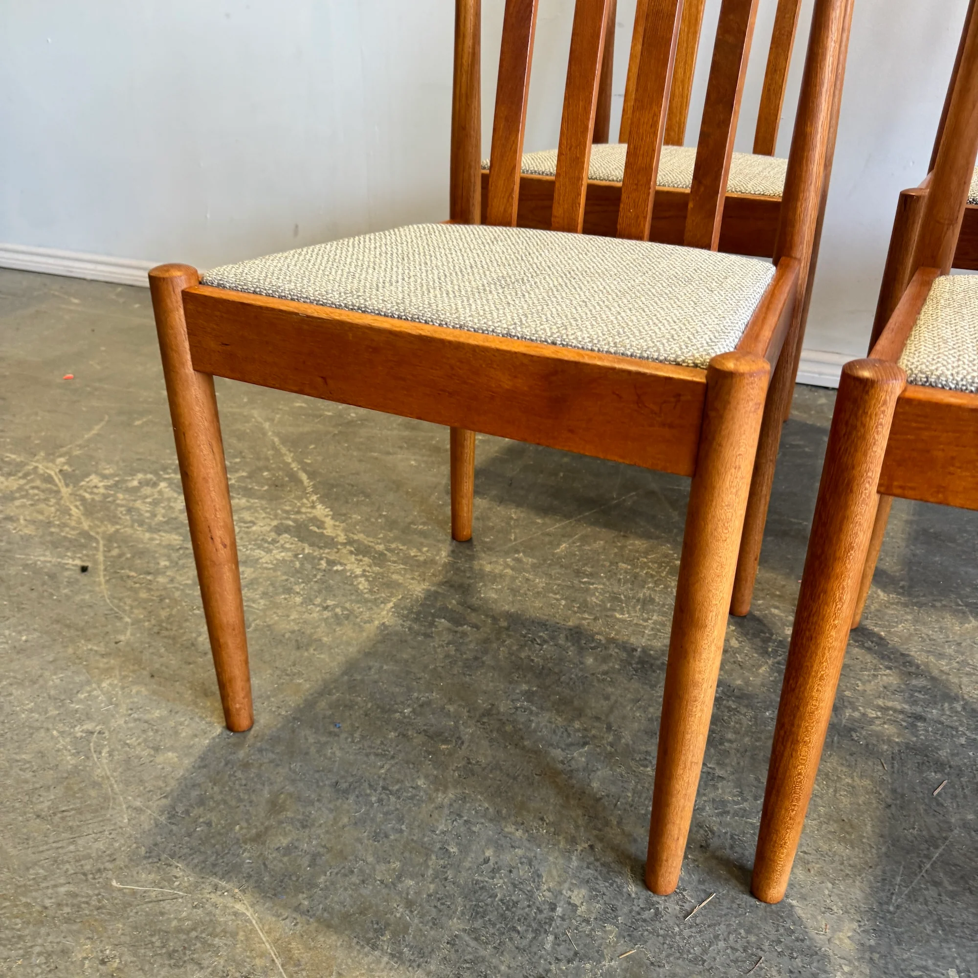 Midcentury Modern Danish Teak Dining Chairs from Coppenhagen - Image 5