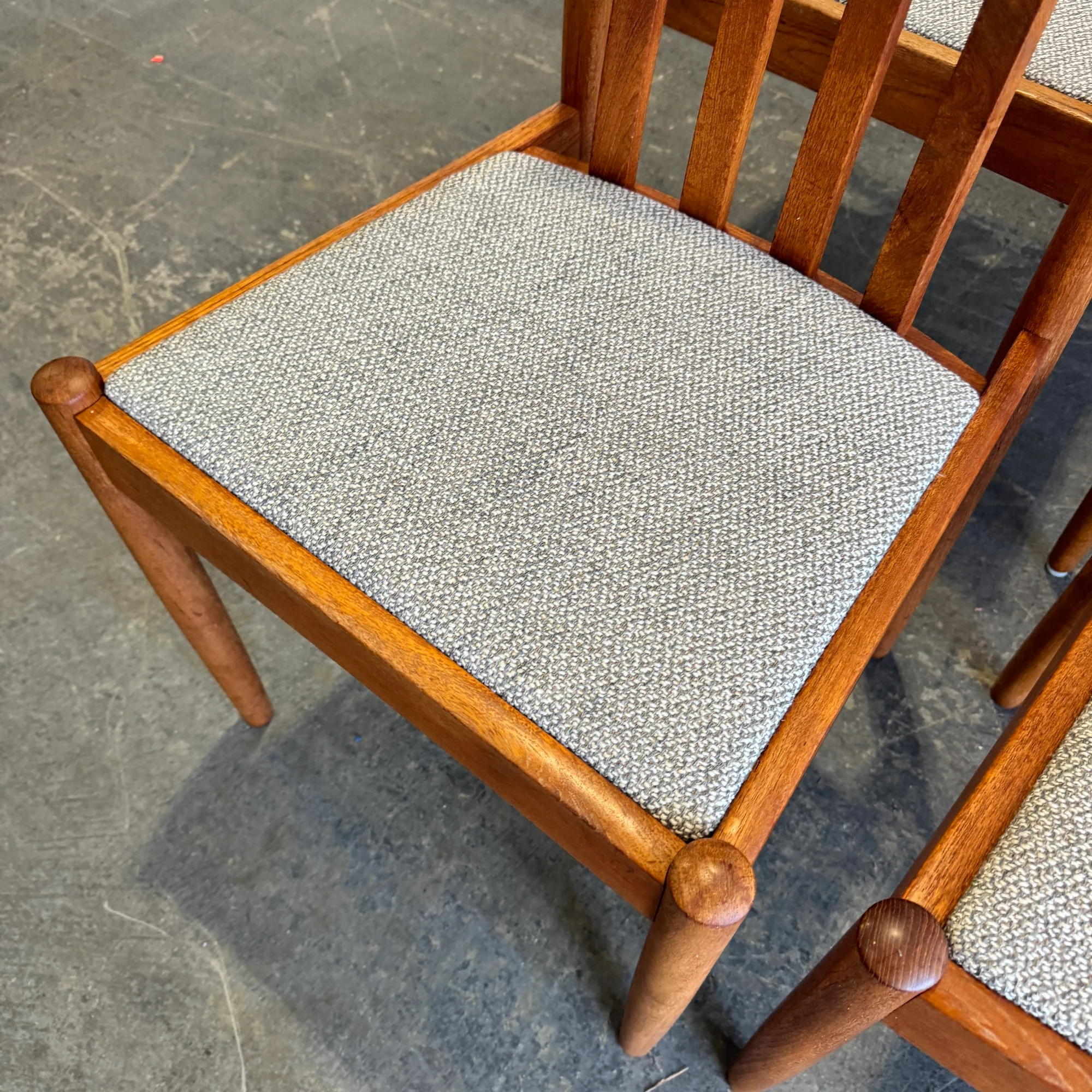Midcentury Modern Danish Teak Dining Chairs from Coppenhagen - Image 6