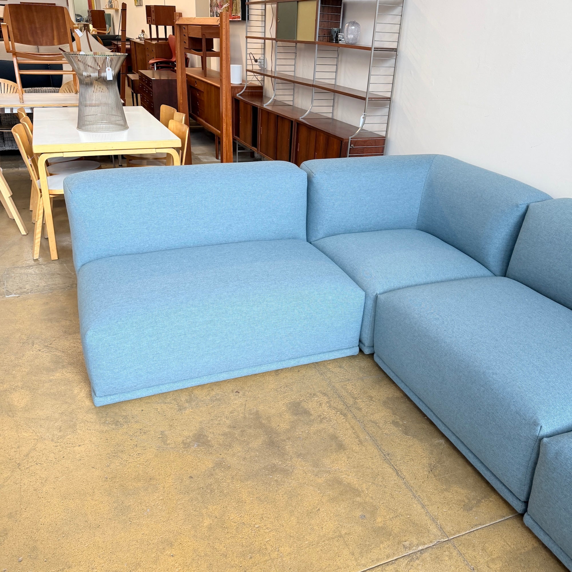 Muuto 4 Piece Connect Modular Sectional Sofa - Image 5