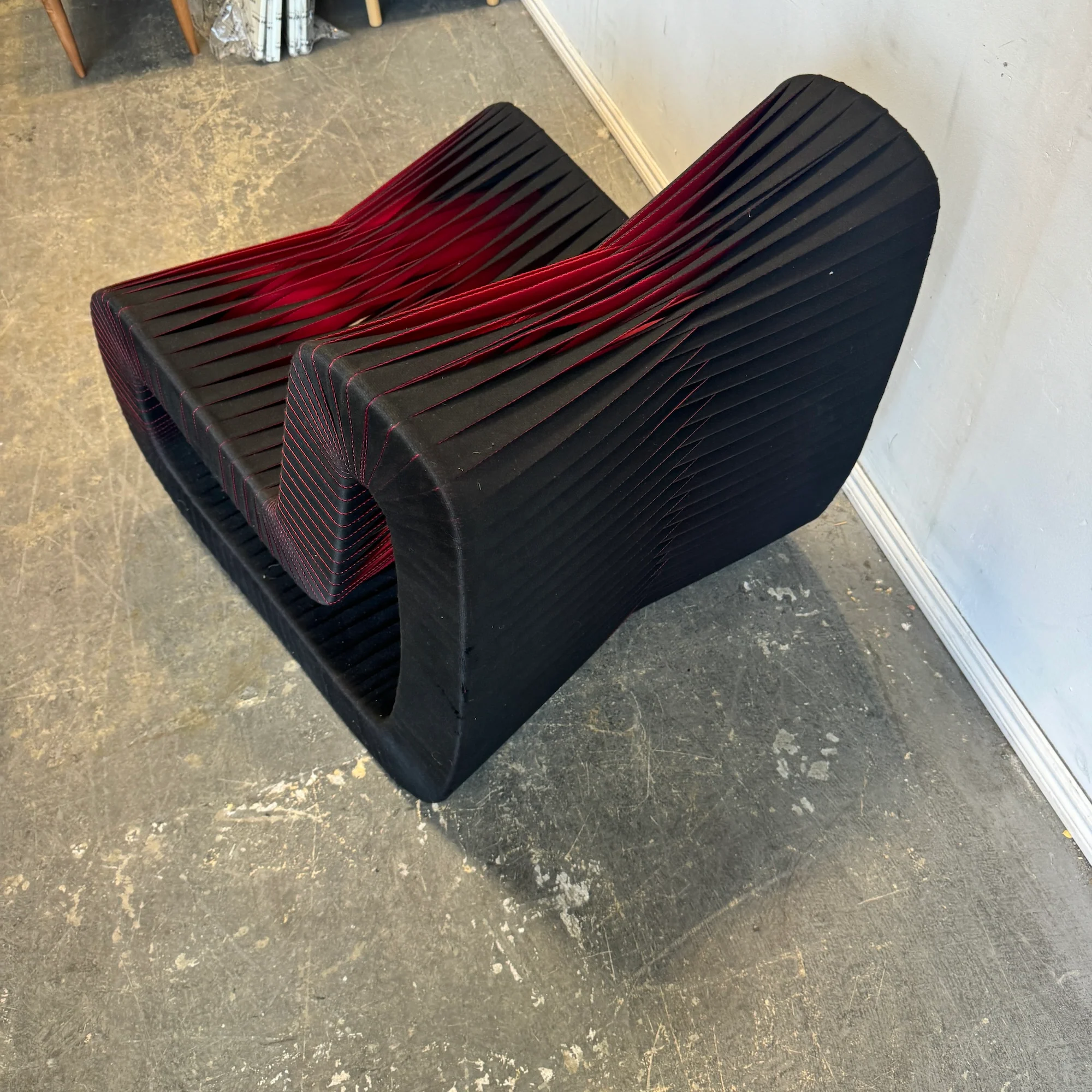 Phillips Collection Seat Belt Rocking Chair - Image 4