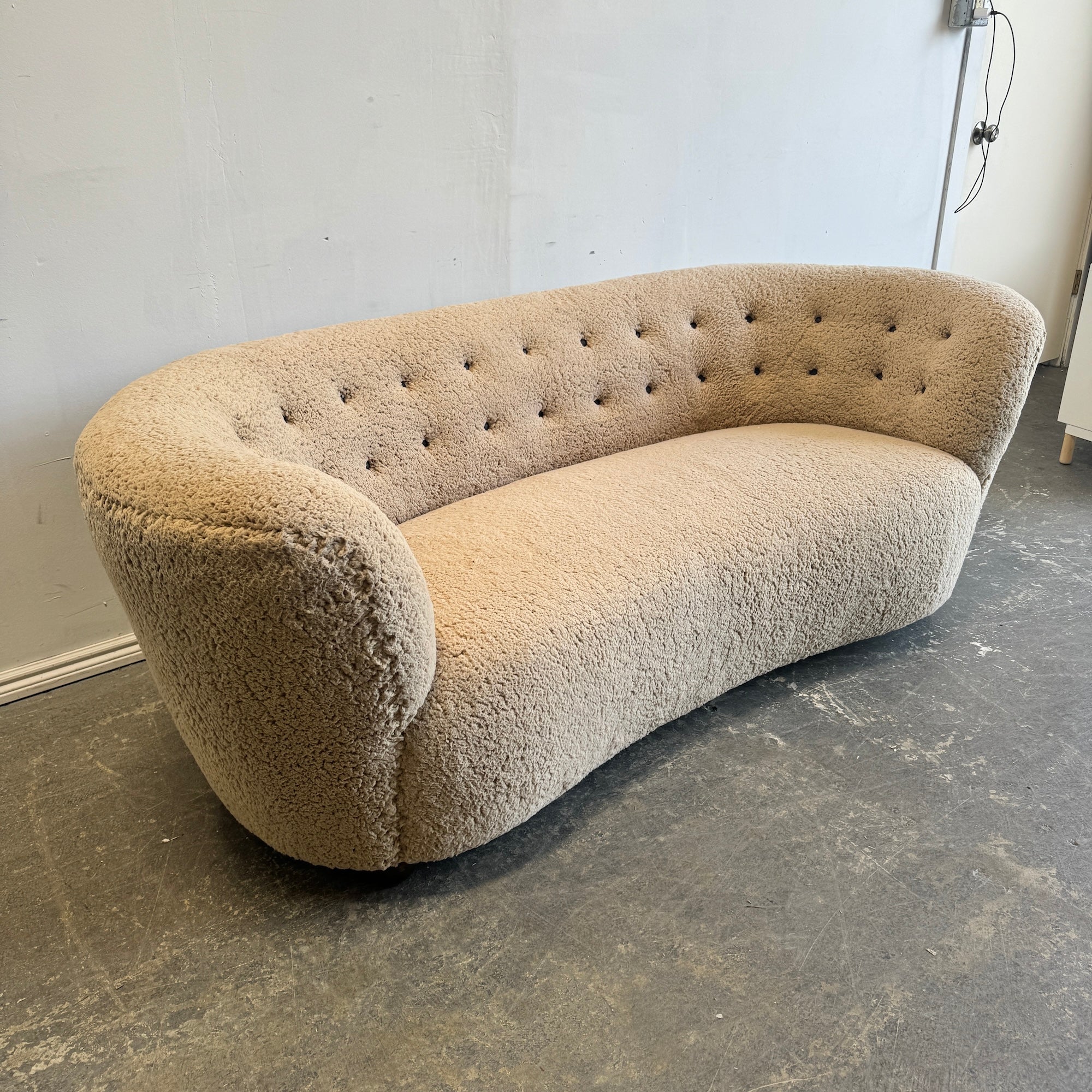 Rare! Danish Modern Slagelse Møbelværk Loveseat Sofa - Image 10