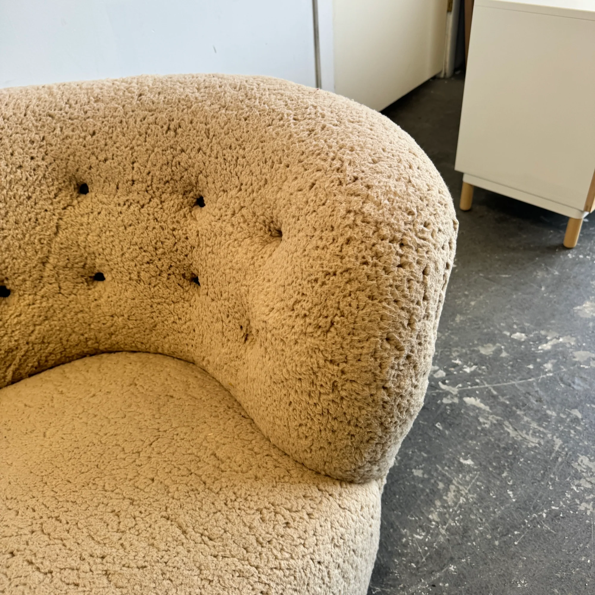 Rare! Danish Modern Slagelse Møbelværk Loveseat Sofa - Image 4