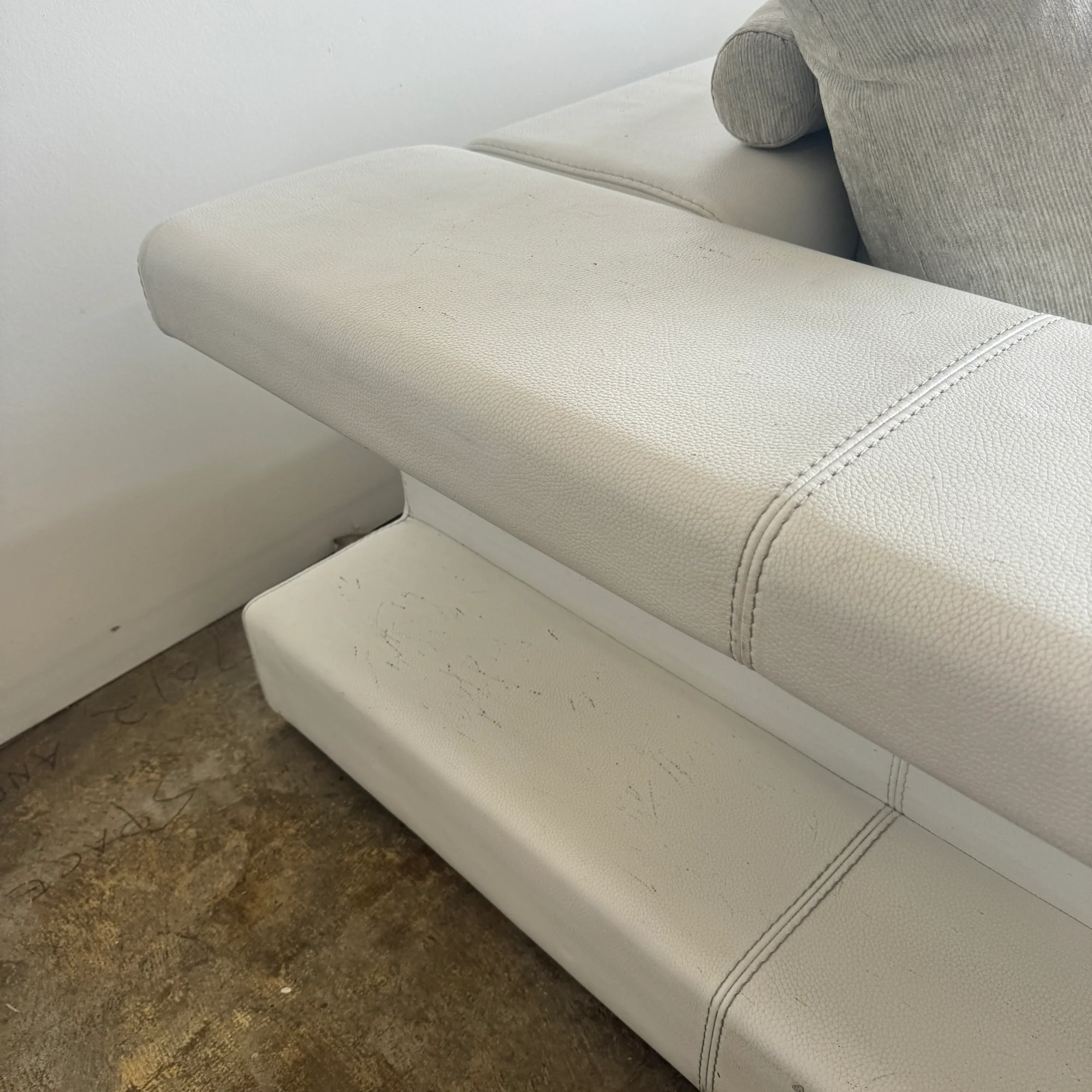 Roche Bobois Memento Sofa with Side Bookcases - Image 6