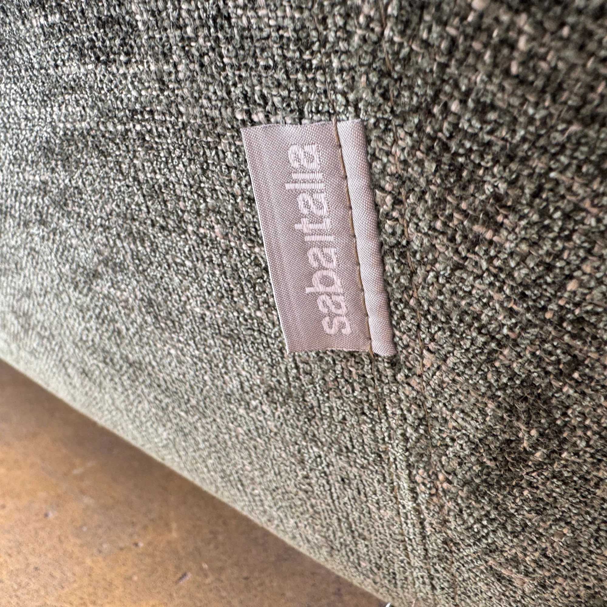 Saba Italia "New York Suite" Sage Green Sofa - Image 9