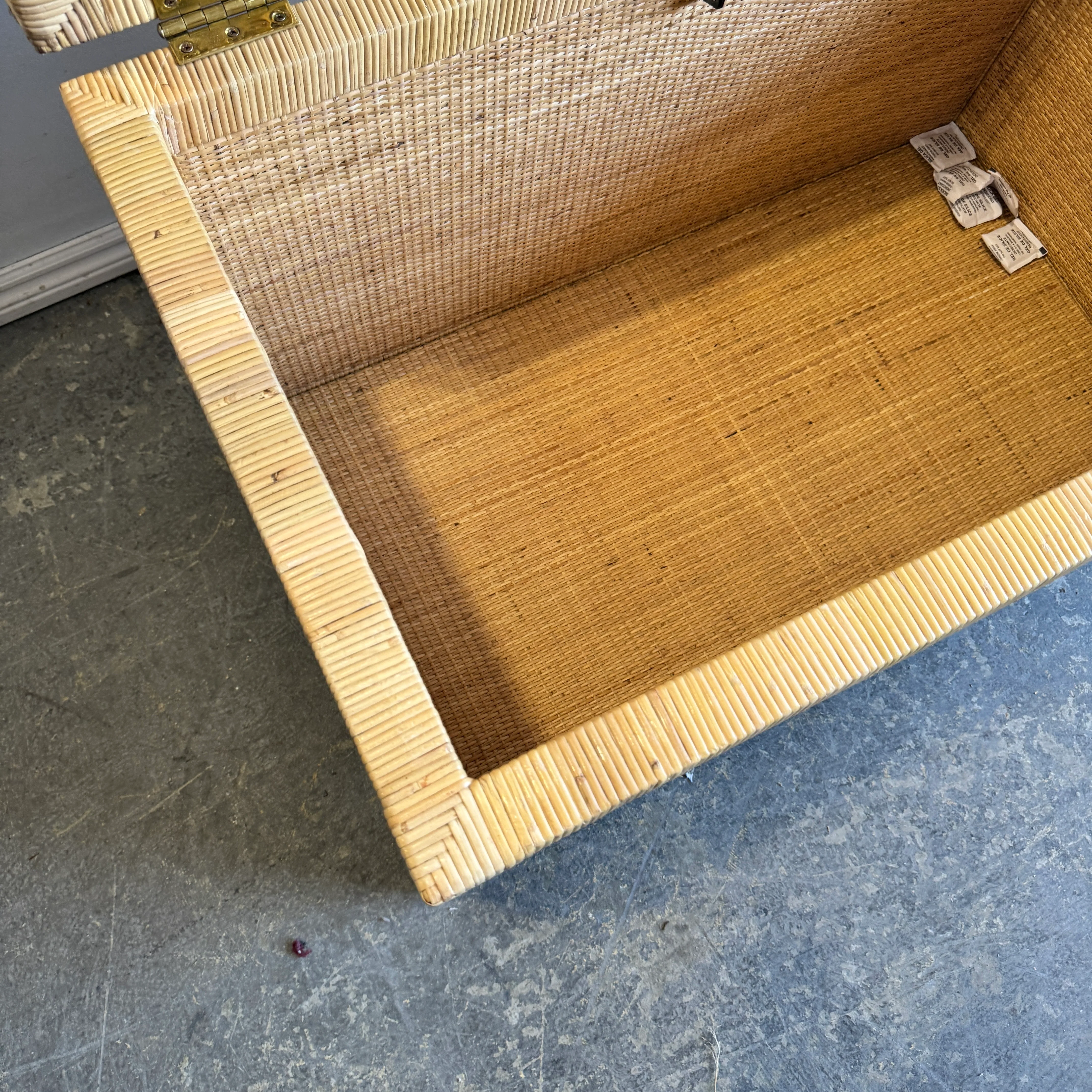 Serena and Lily Balboa Rattan Storage Trunk - Image 5