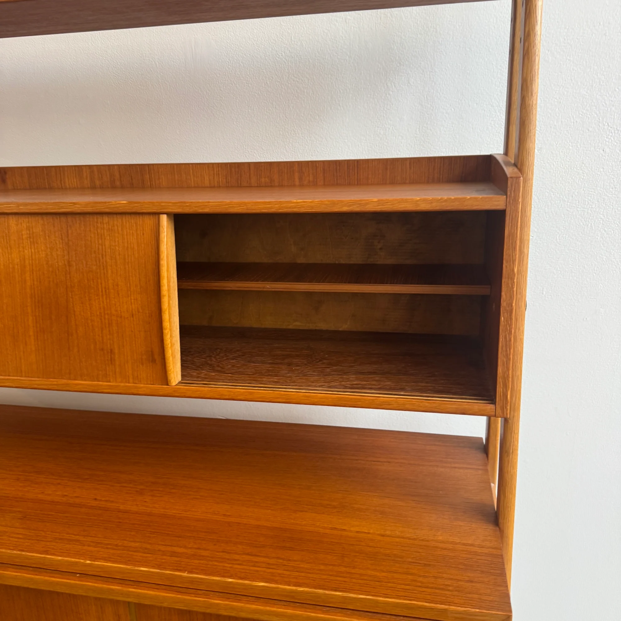 Swedish Mid-Century Modern Bookshelf with Storage by AB Svenska Ramfabriken - Image 5