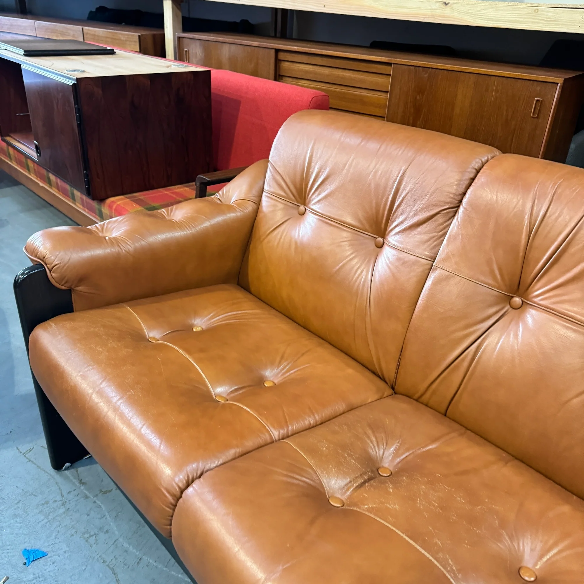 Swedish Vintage Sofa - Image 4