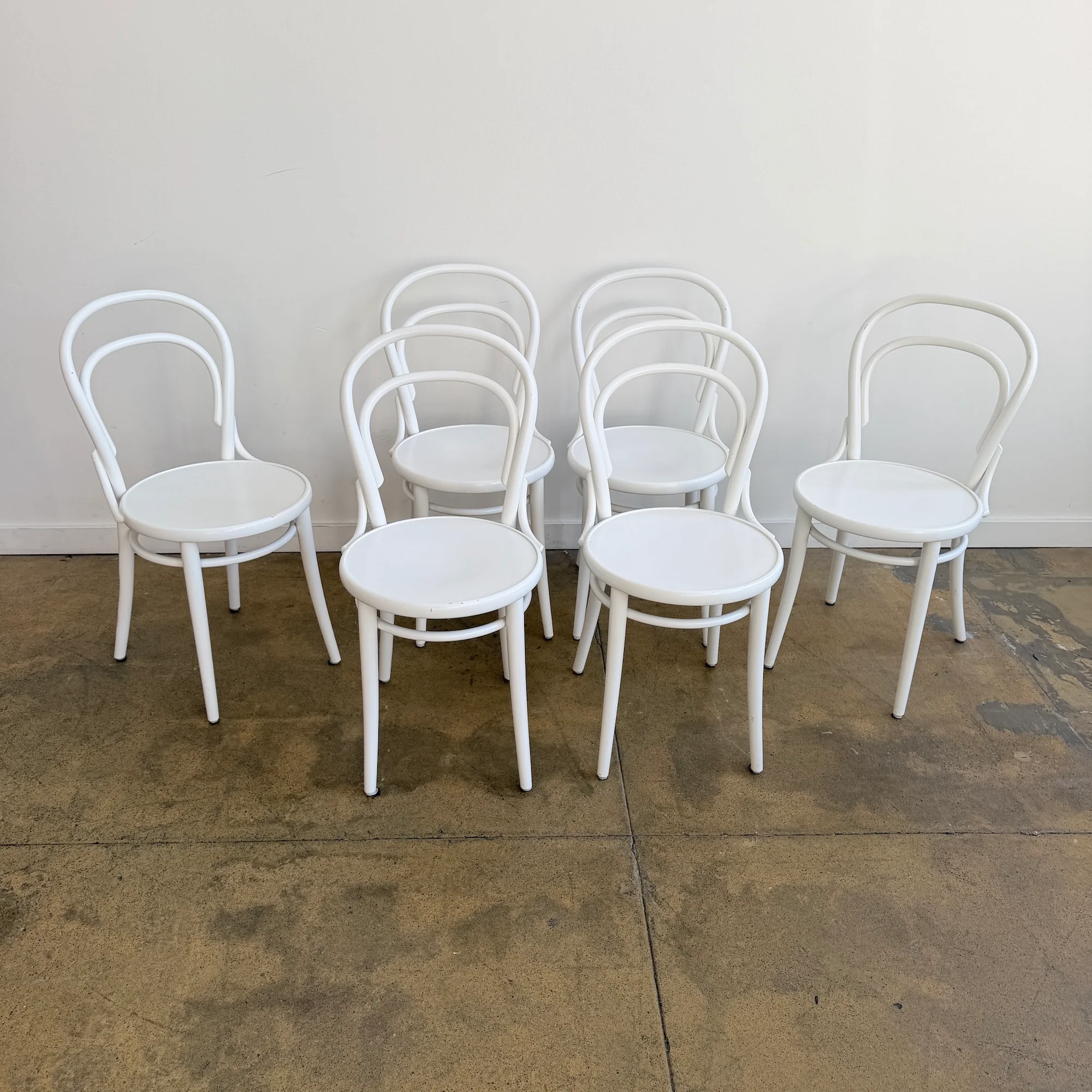 Ton Era set of 6 Dining Chairs by Michael Thonet - Image 2