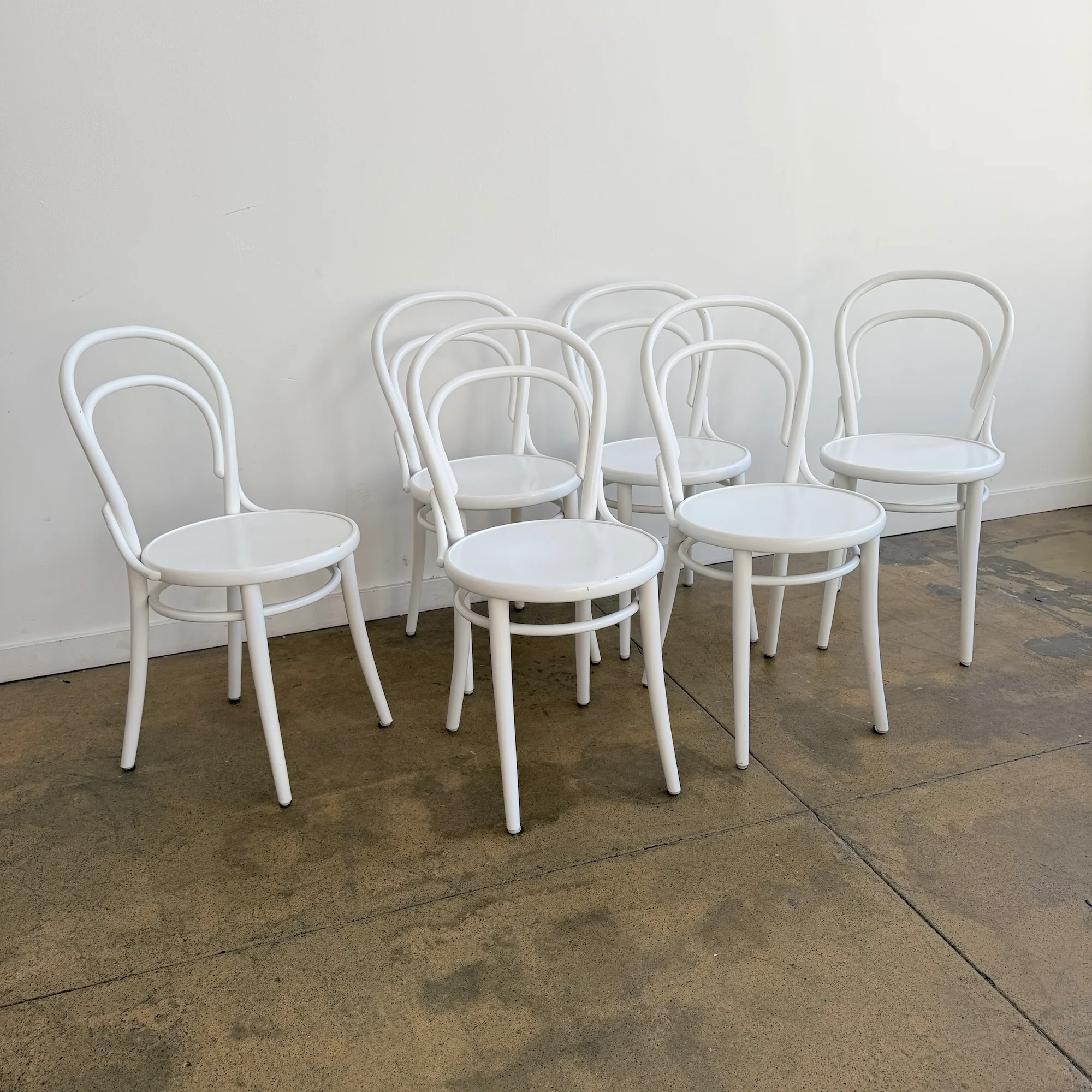 Ton Era set of 6 Dining Chairs by Michael Thonet - Image 3