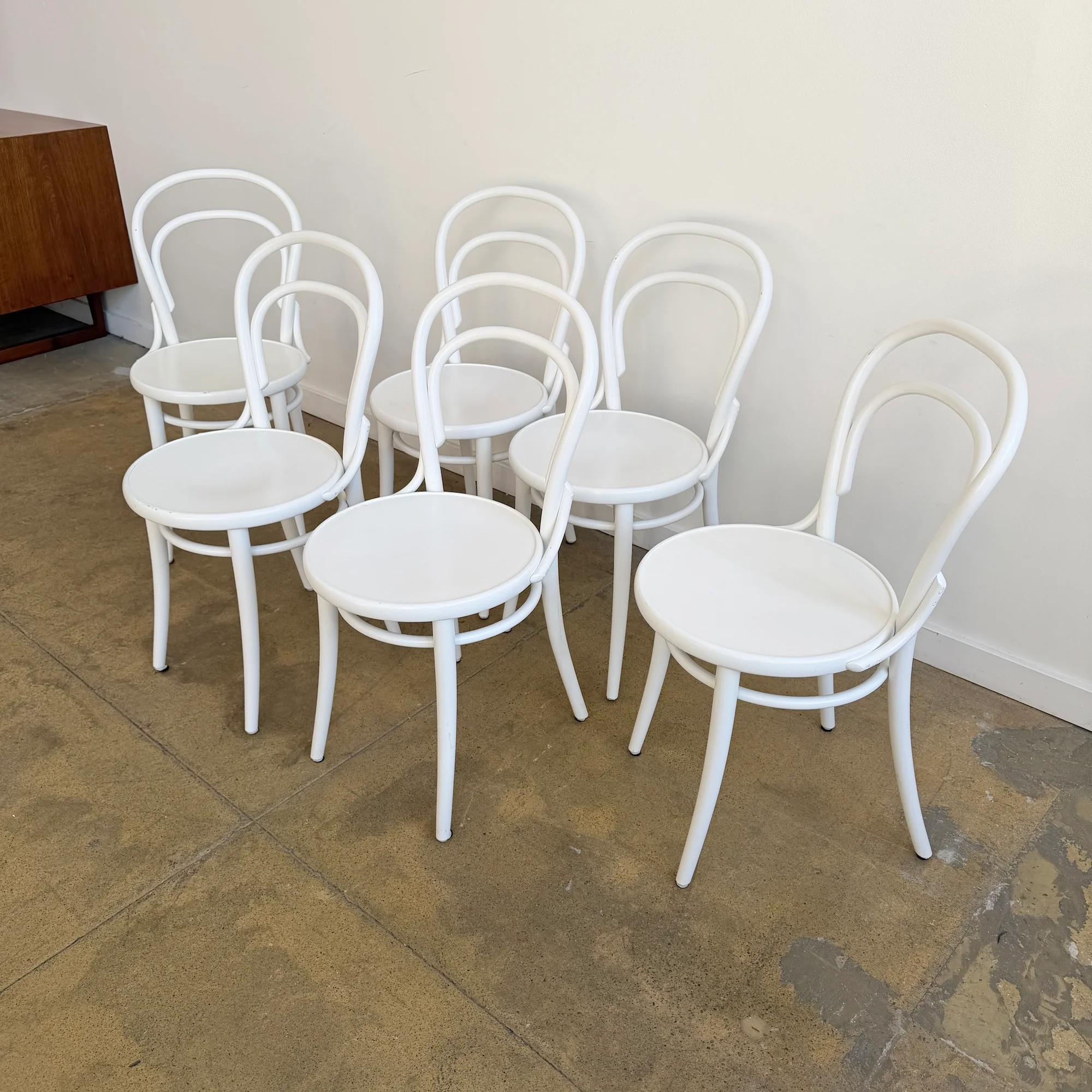 Ton Era set of 6 Dining Chairs by Michael Thonet - Image 4