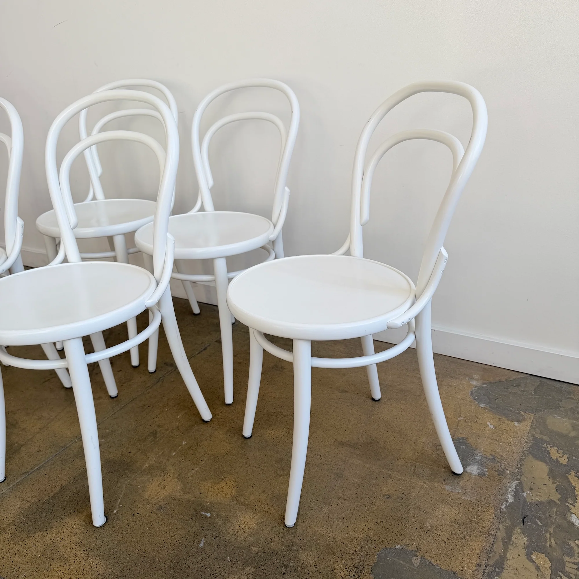 Ton Era set of 6 Dining Chairs by Michael Thonet - Image 5