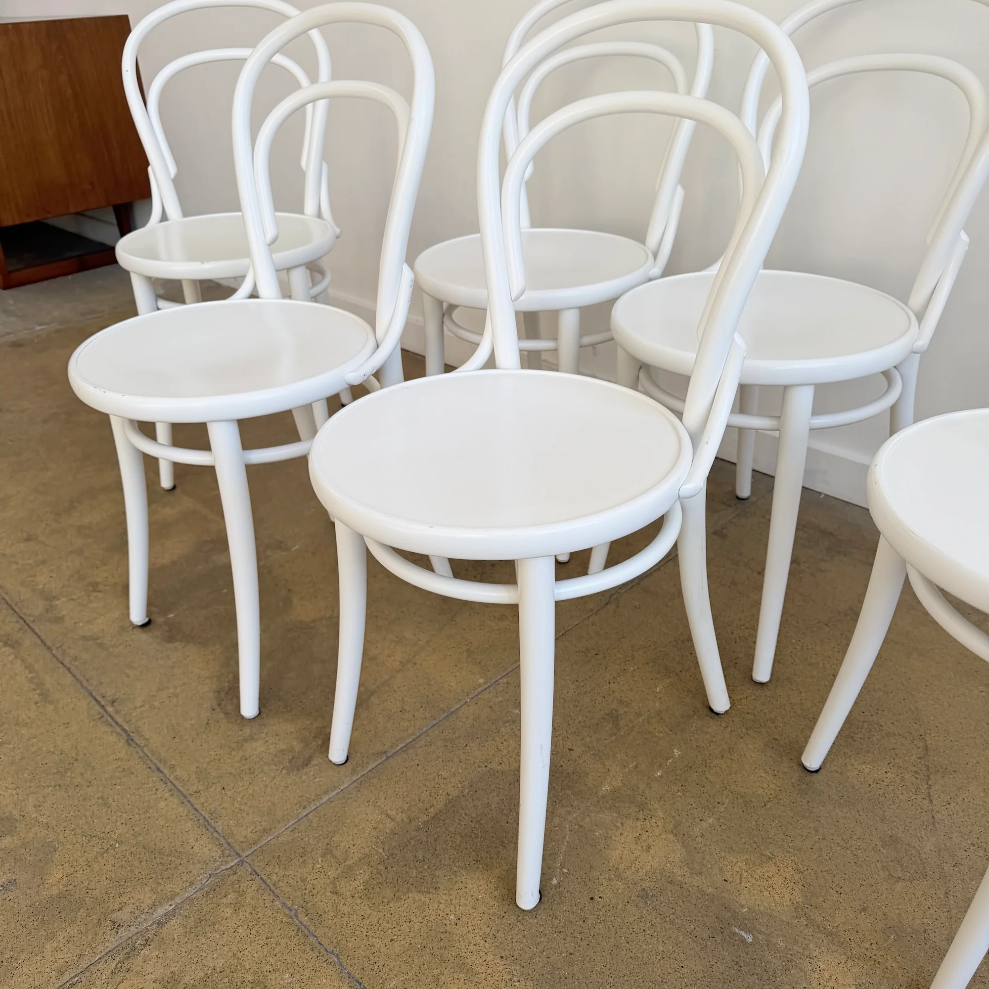 Ton Era set of 6 Dining Chairs by Michael Thonet - Image 6