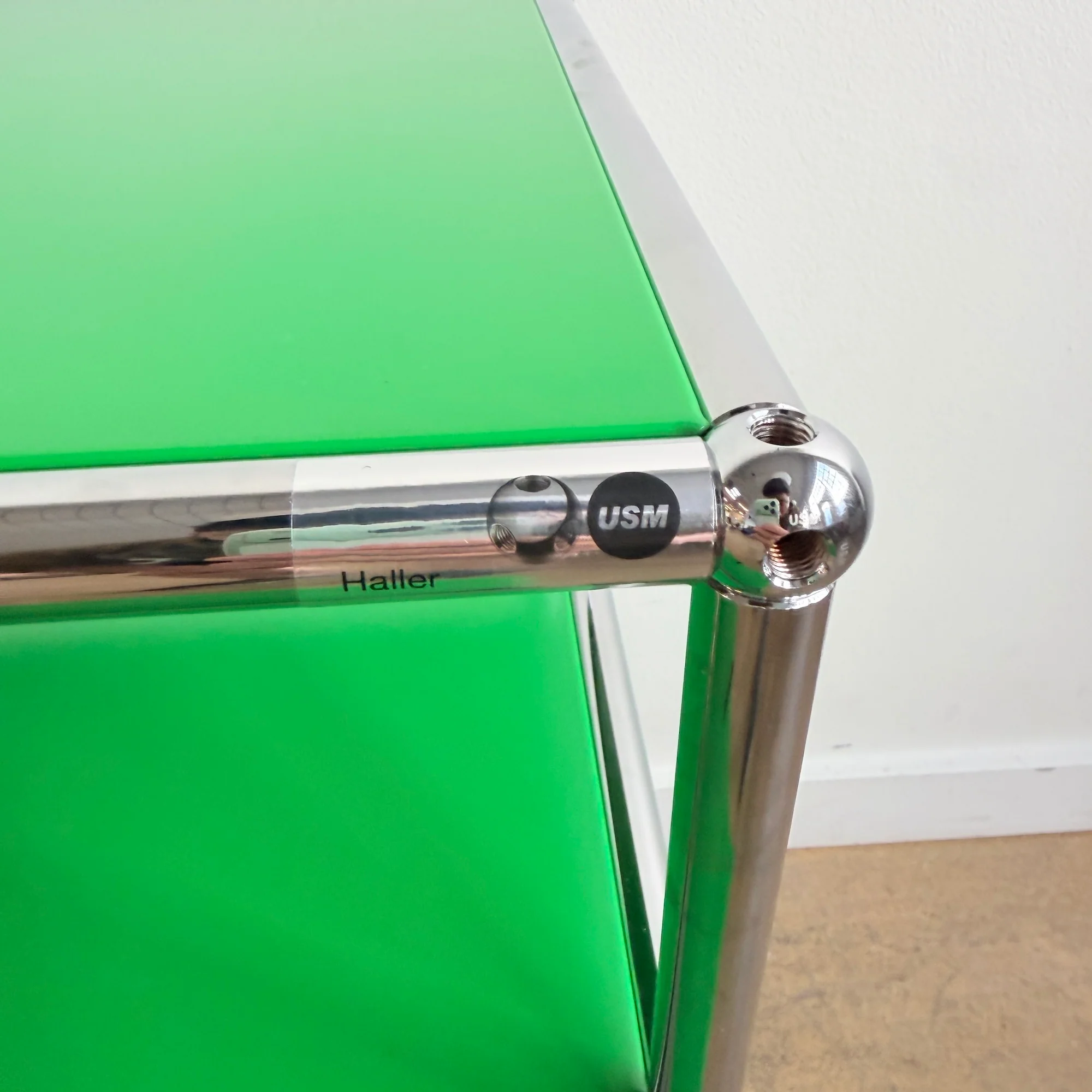 USM Haller 3X3 Storage Unit - Green - Image 6