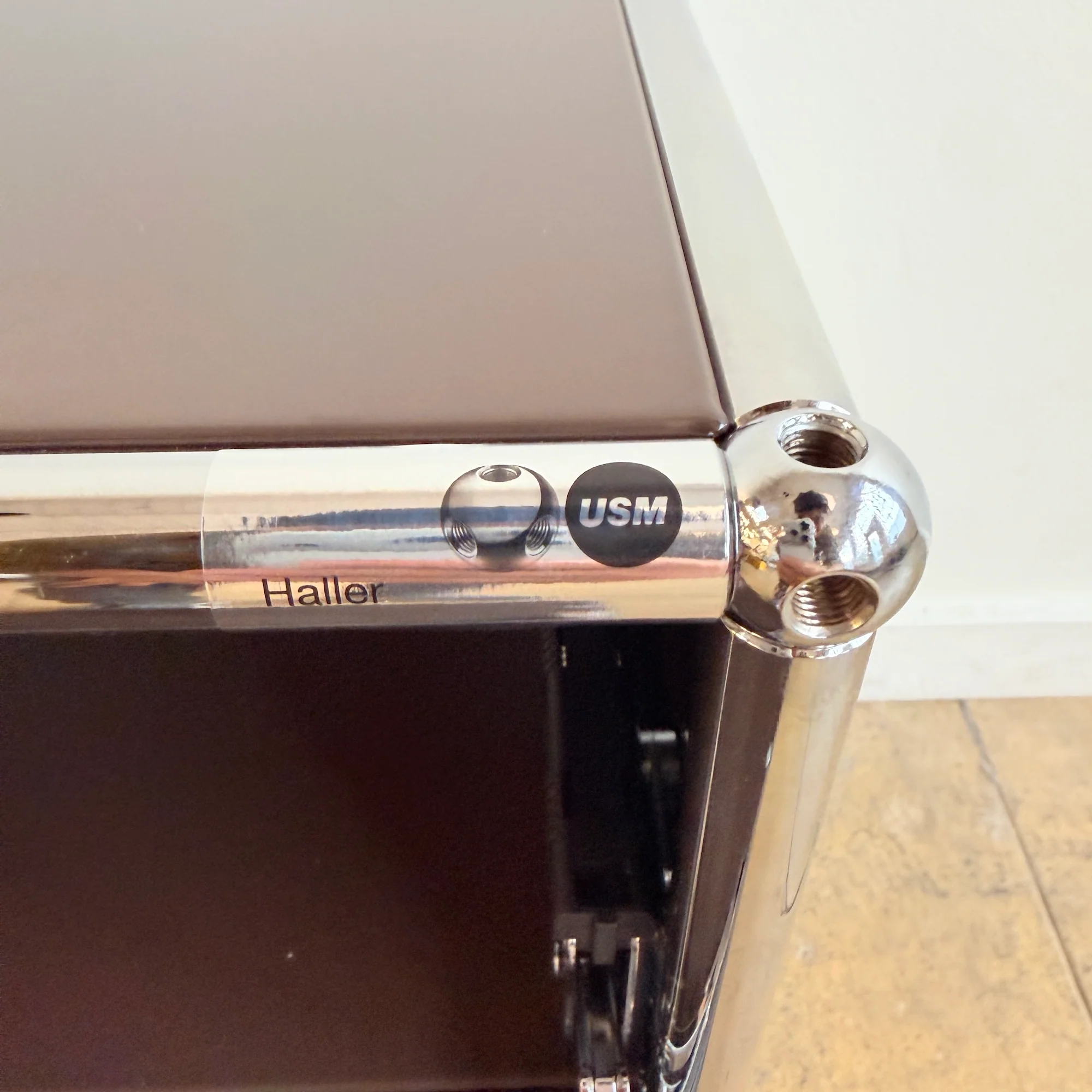 USM Haller Nightstand - Brown (Two Available) - Image 7