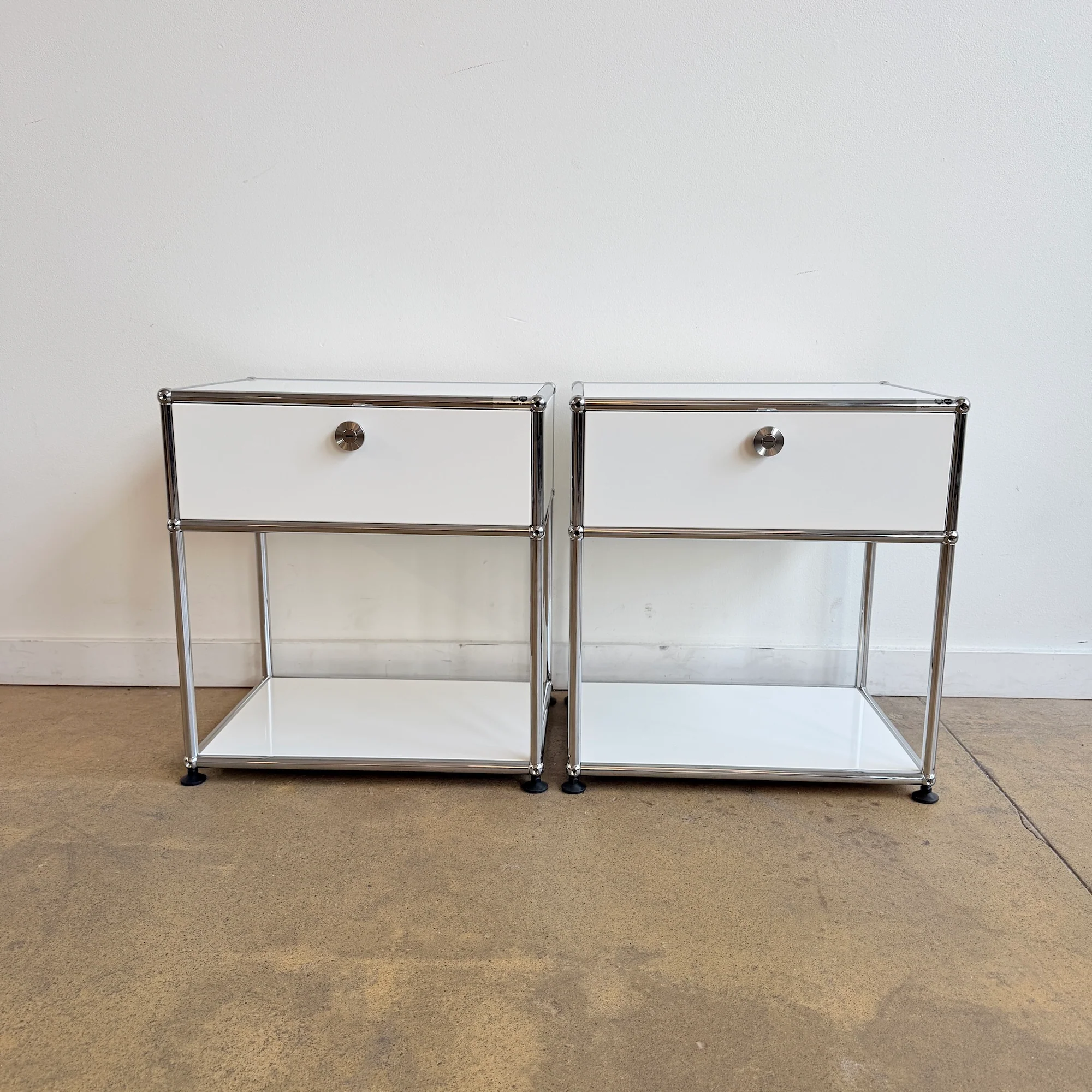 USM Haller Nightstand - White