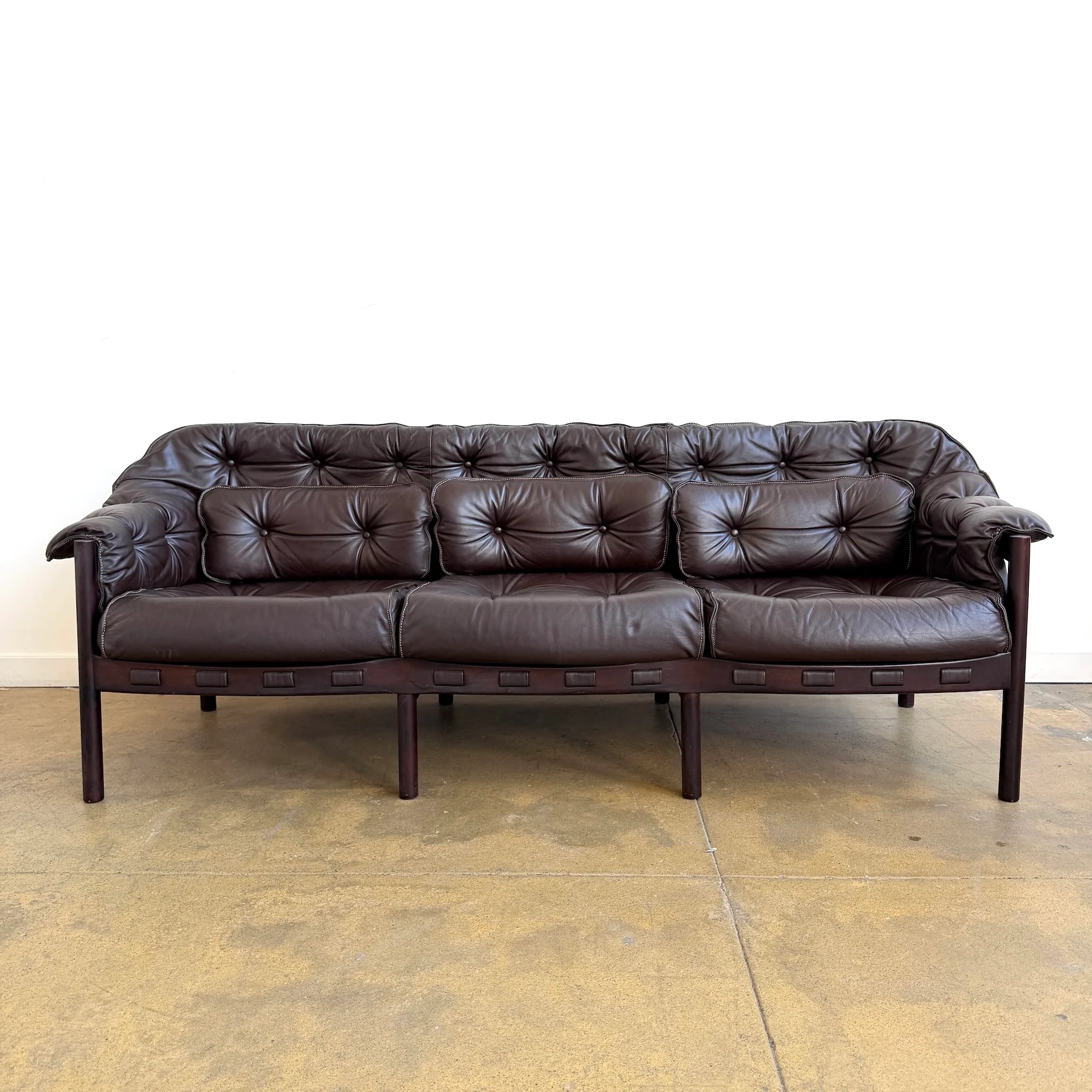 Vintage Arne Norell Three-Seater Sofa for Coja 1970s