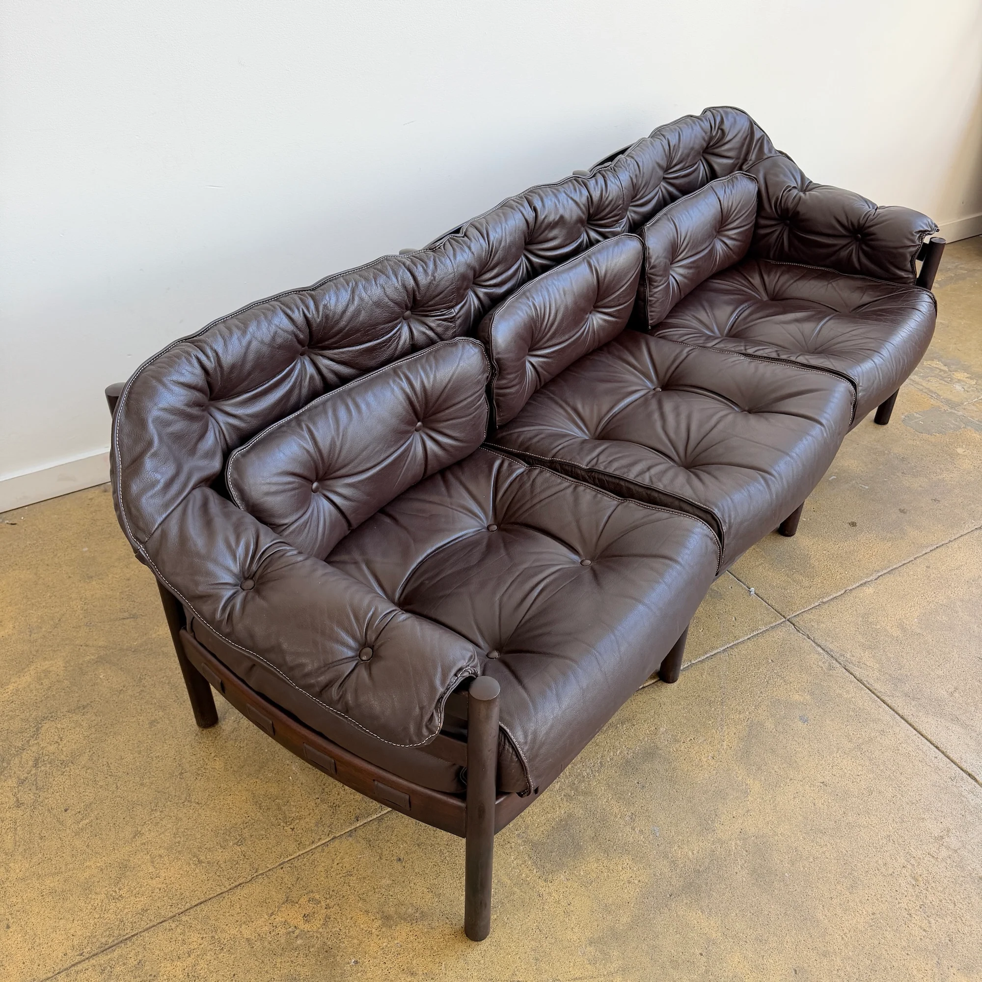 Vintage Arne Norell Three-Seater Sofa for Coja 1970s - Image 6