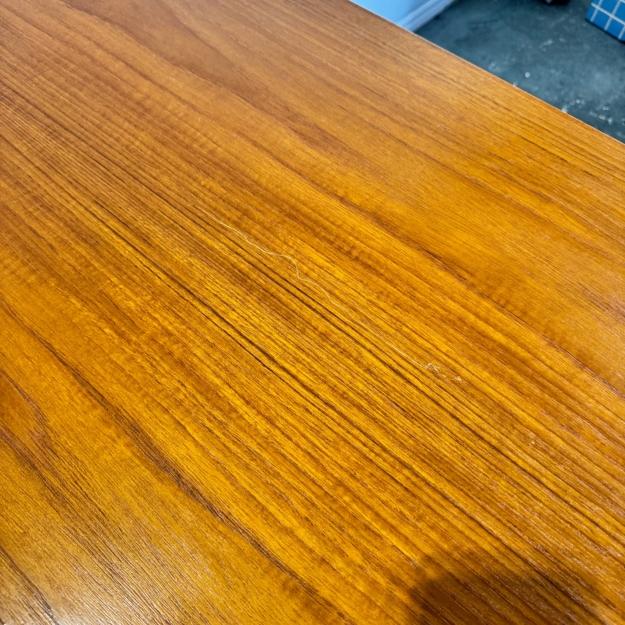 Vintage Drop Leaf Teak Dining Table Bruno Mathsson Style - Image 6