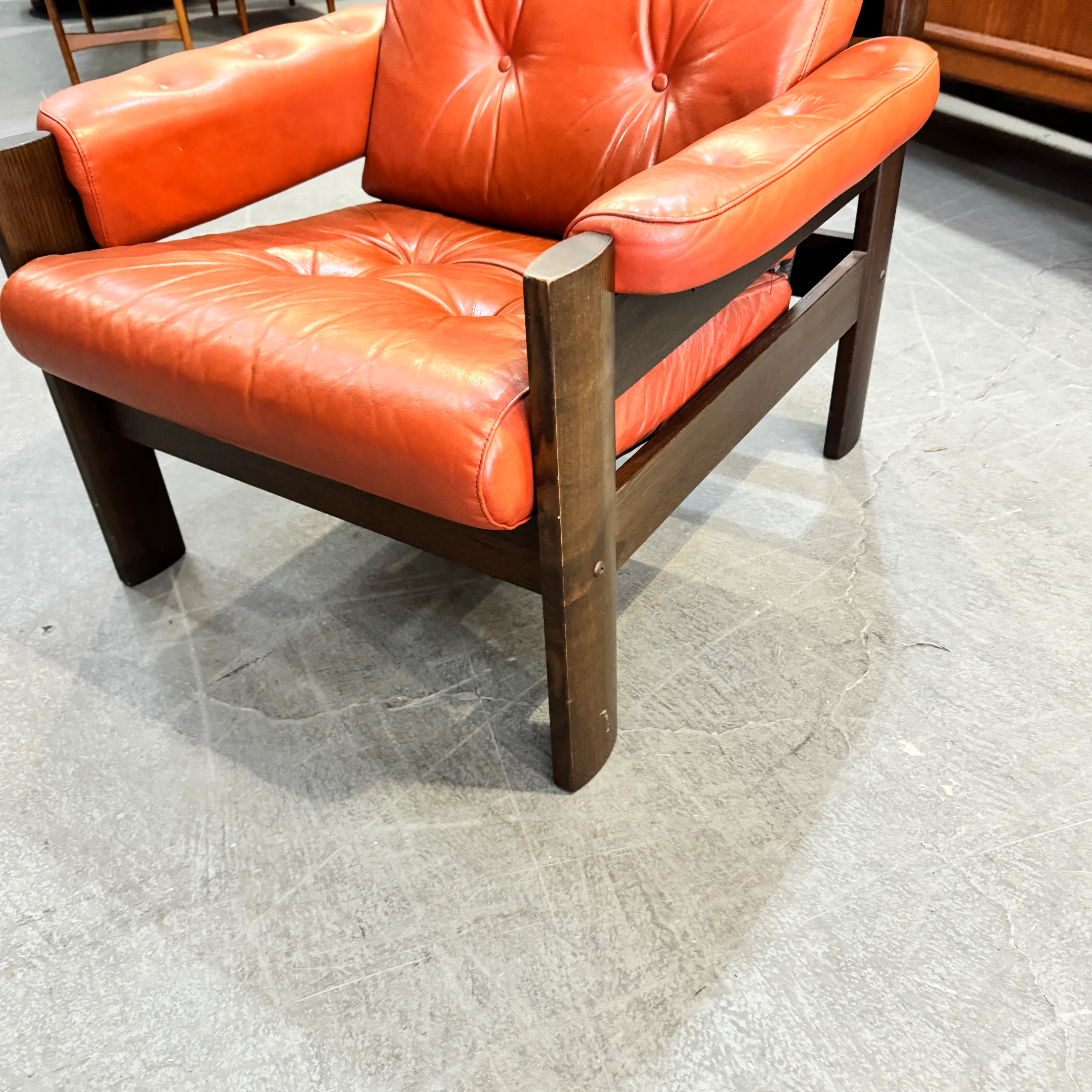 Vintage Ekornes Stressless Mid Centiry Modern Lounge chair - Image 4