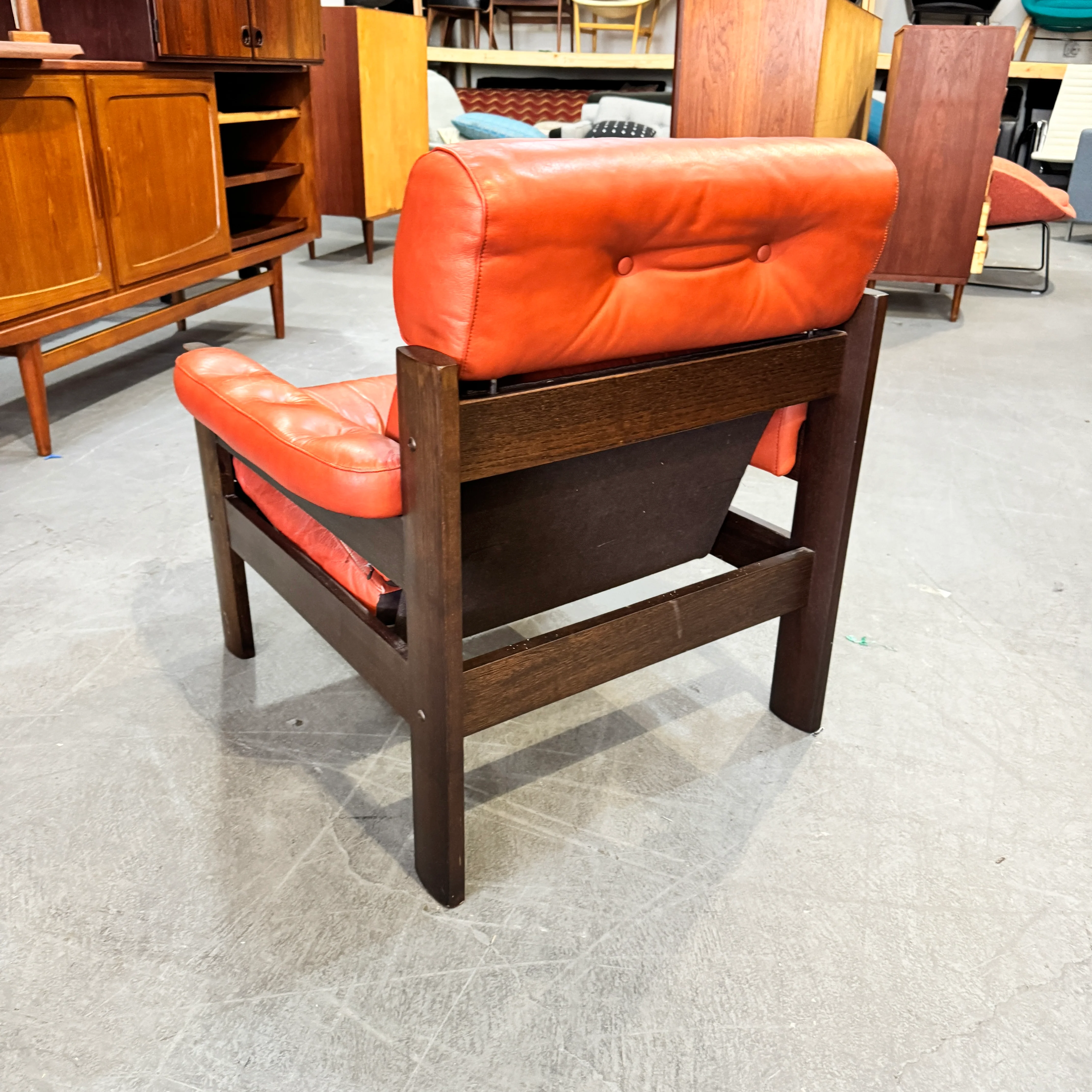 Vintage Ekornes Stressless Mid Centiry Modern Lounge chair - Image 5