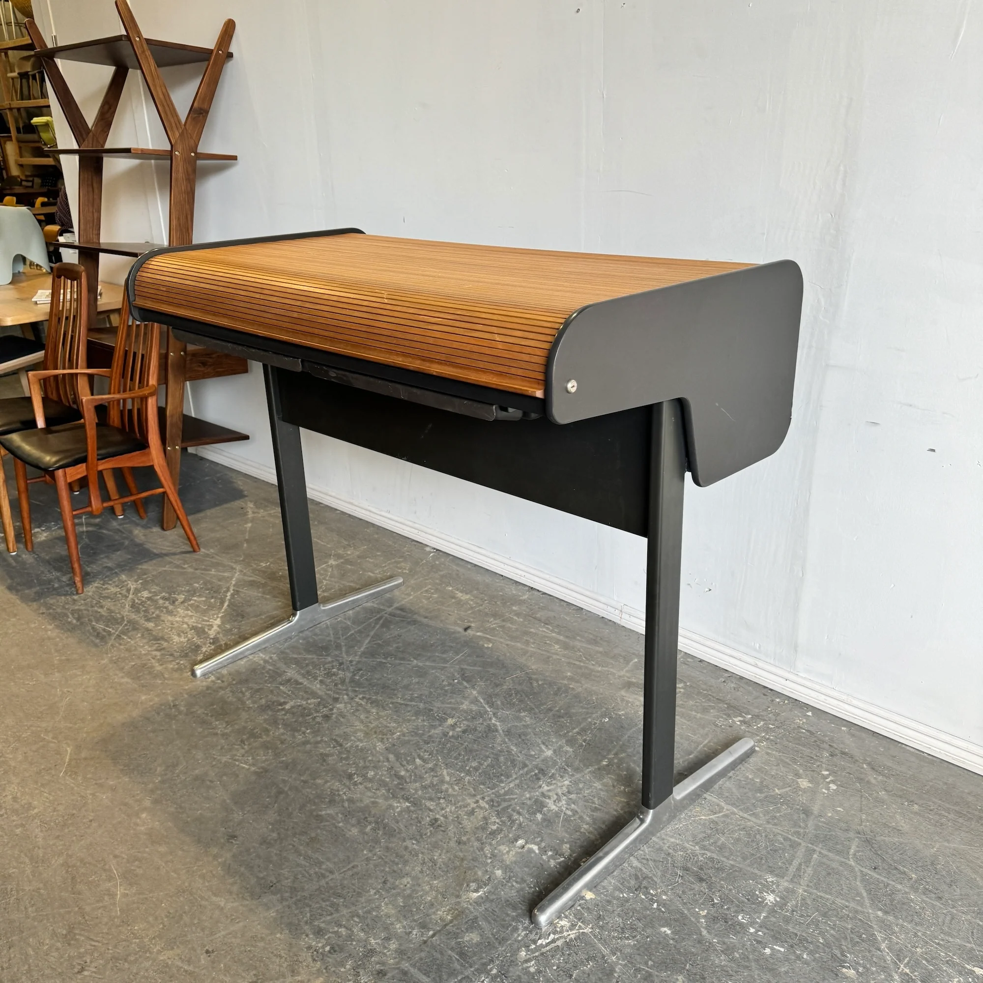 Vintage Herman Miller George Nelson Action Office Series Roll Top Standing Desk - Image 3