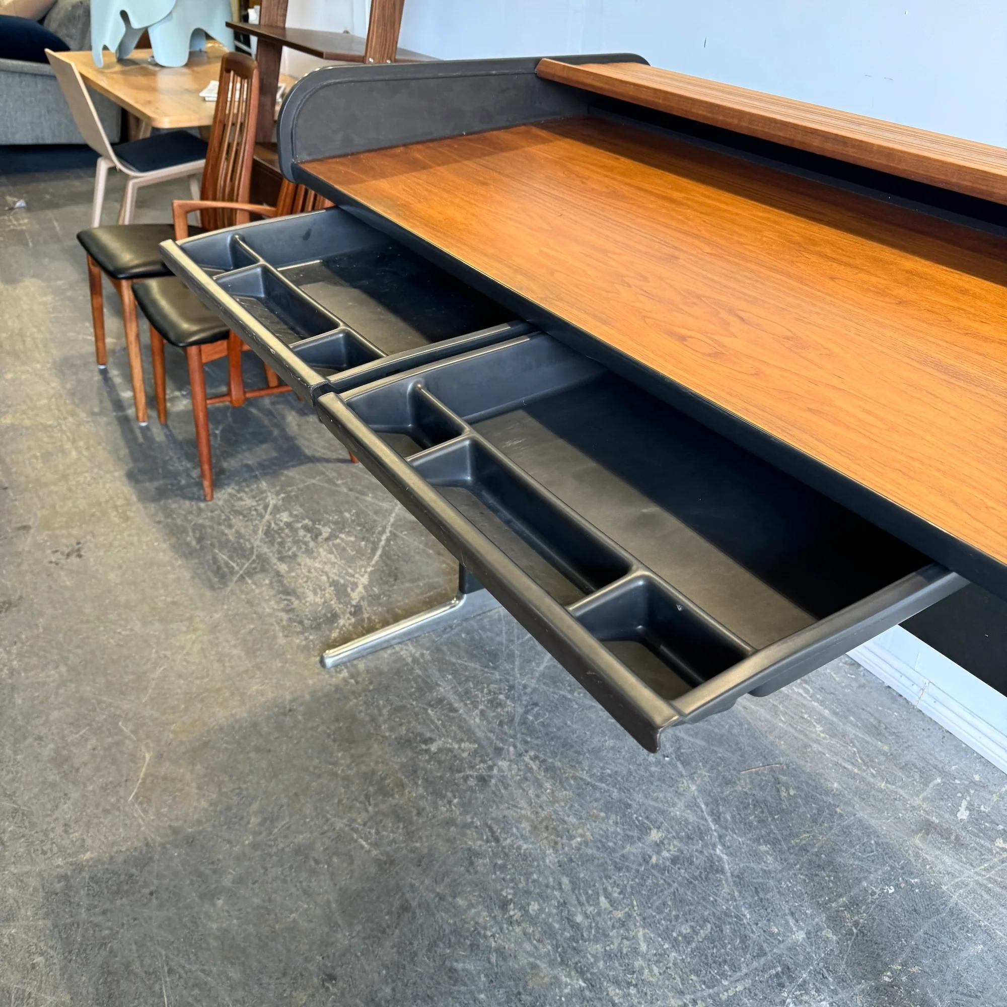 Vintage Herman Miller George Nelson Action Office Series Roll Top Standing Desk - Image 5