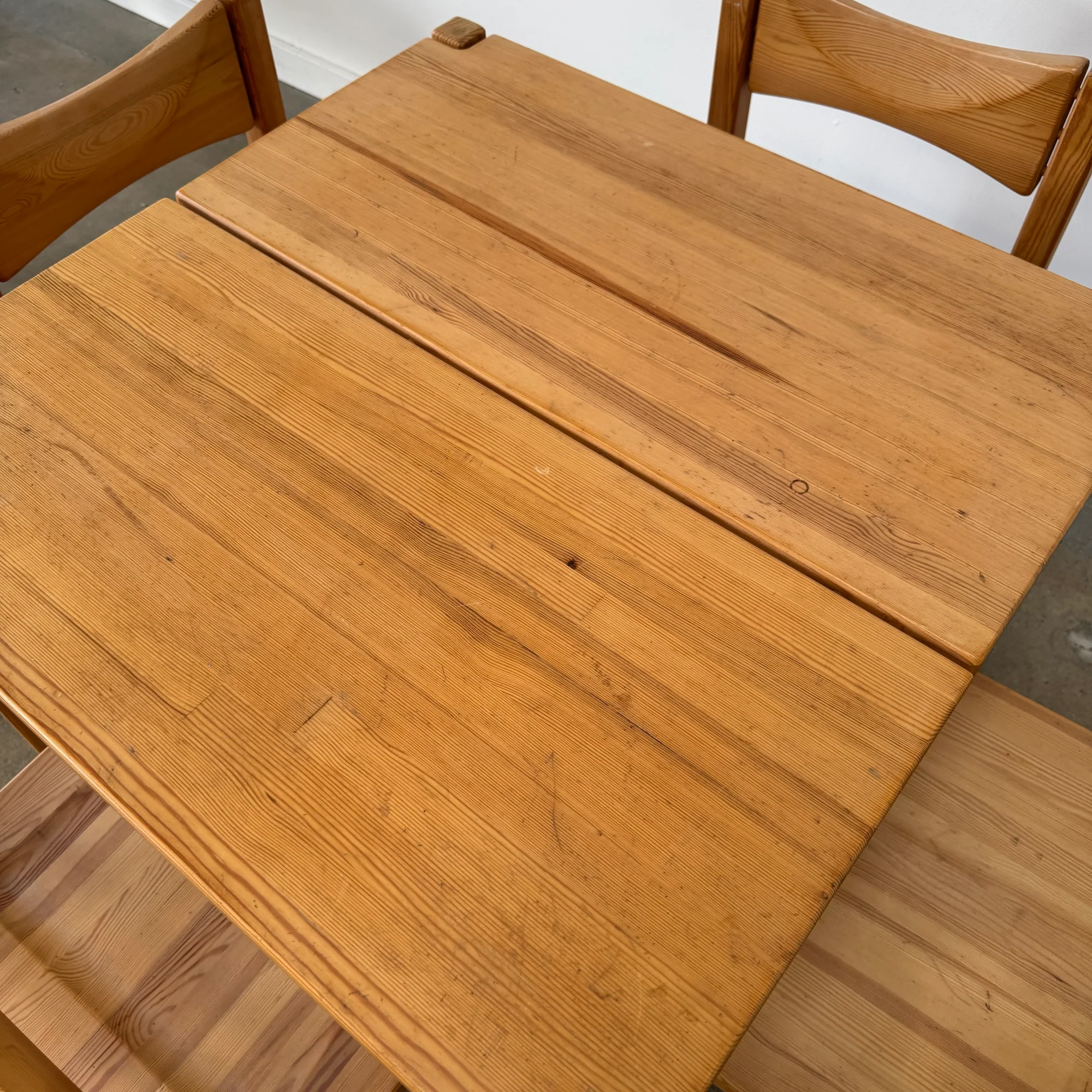 Vintage Ilmari Tapiovaara "Hongisto" Pine Dining Set for Laukaan Puu, Finland - Image 4