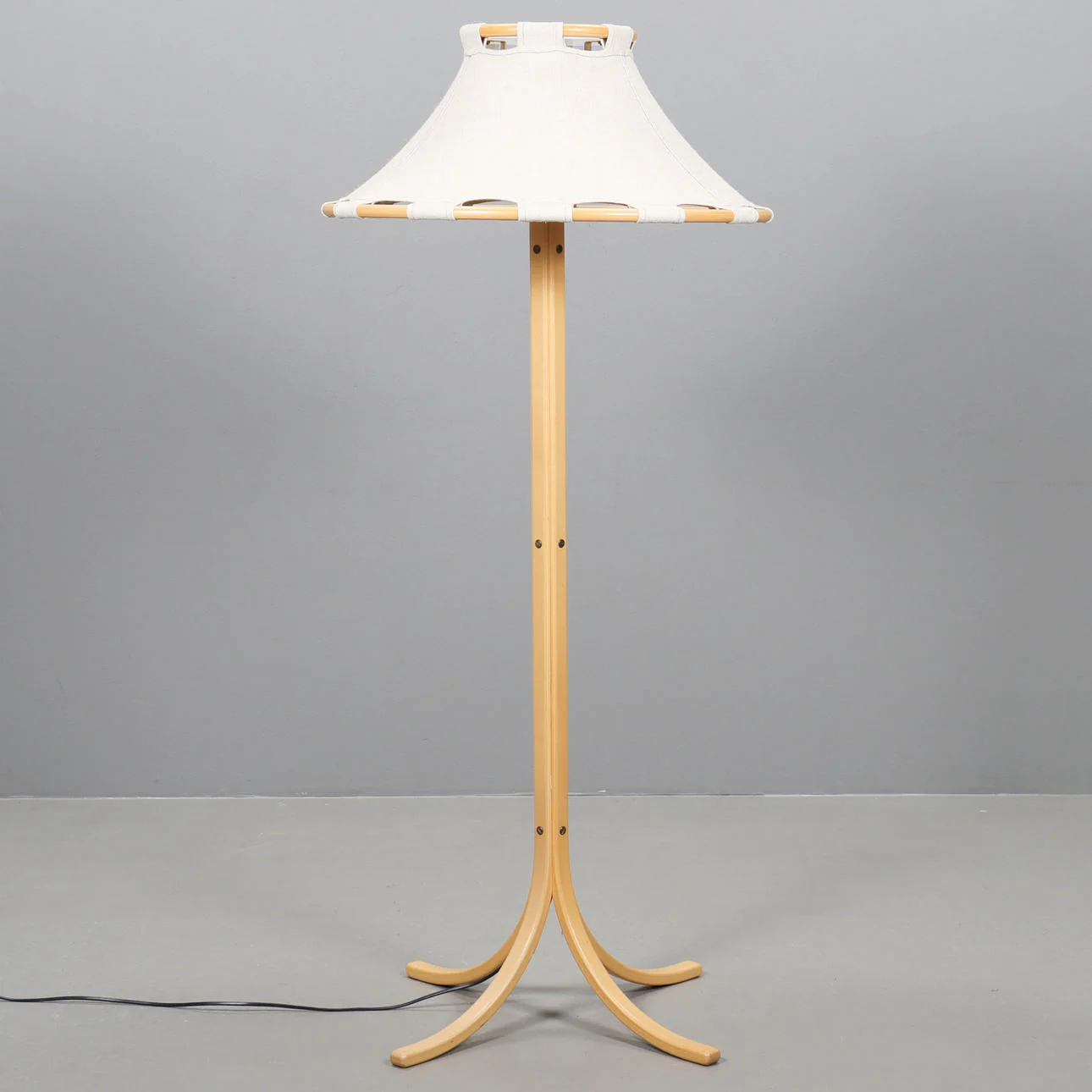 Vintage Swedish Floor Lamp by Anna Ehrner for Atelje Lyktan, 1970s