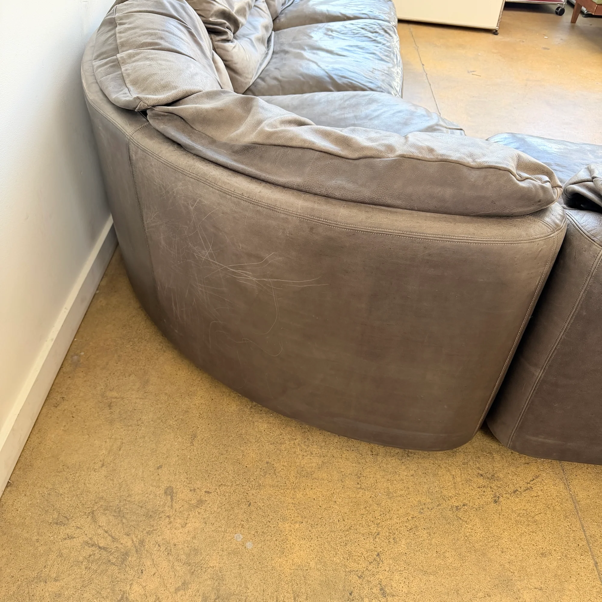 Vintage Walter Knoll Modular 4 Piece Sofa by Friedrich Hill - Image 11