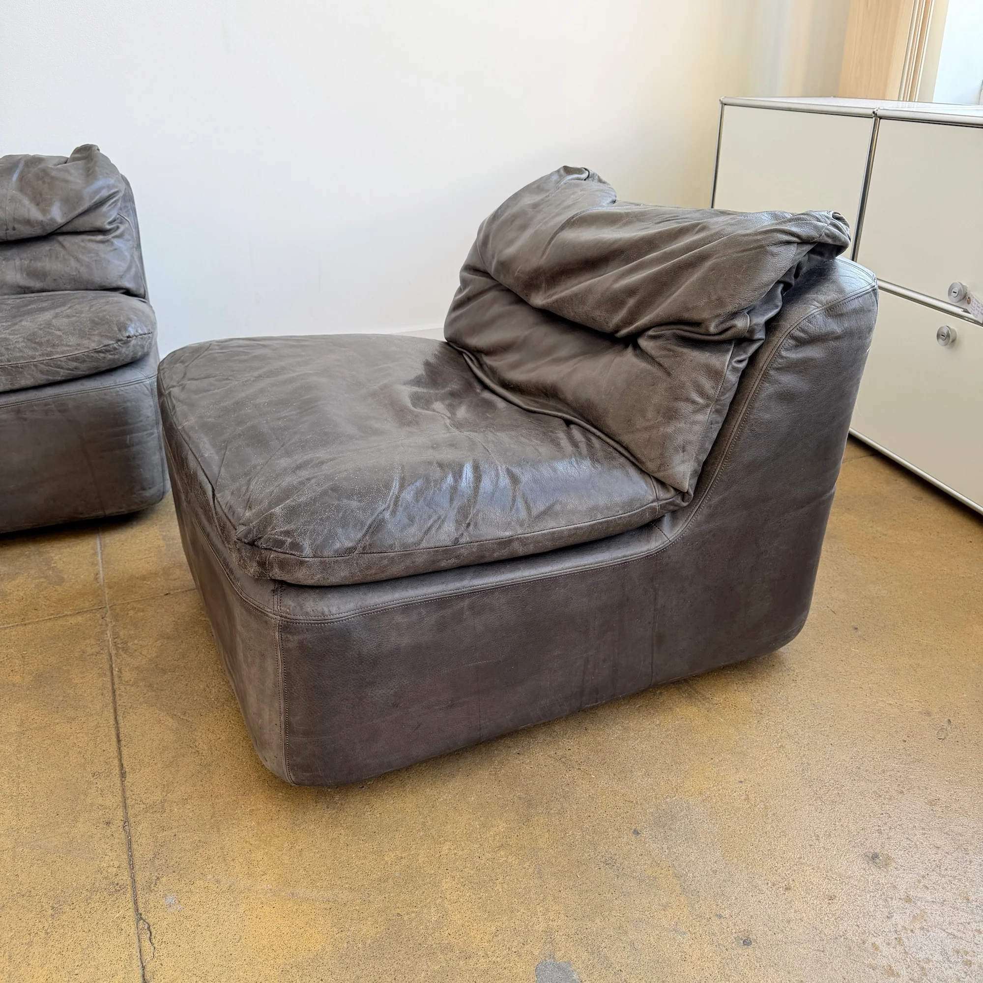 Vintage Walter Knoll Modular 4 Piece Sofa by Friedrich Hill - Image 8